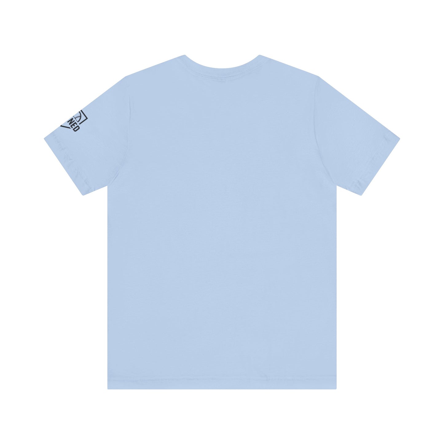 SWEAT FIRST. SHINE LATER. Tee (Black Font)