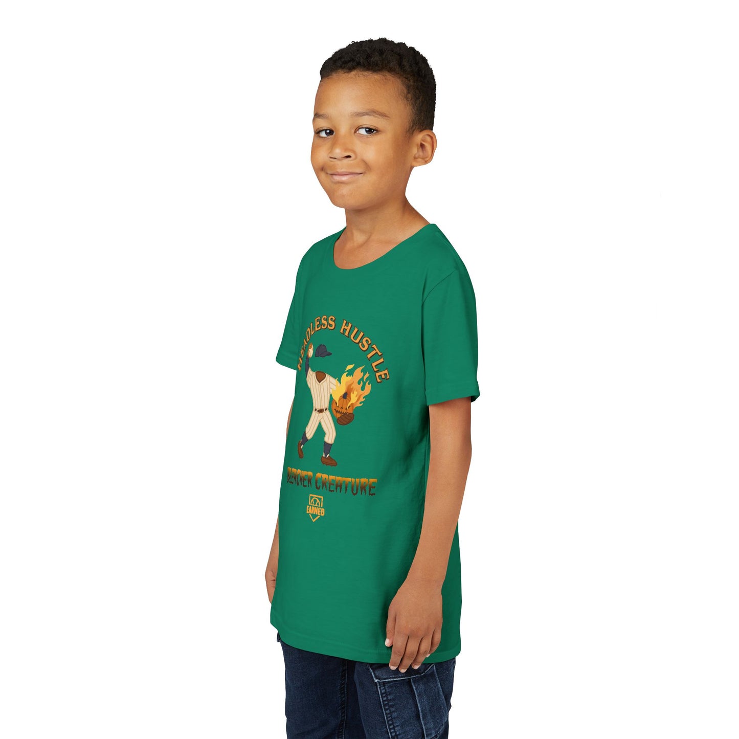 HEADLESS HUSTLE Youth Tee - BLEACHER CREATURE Collection