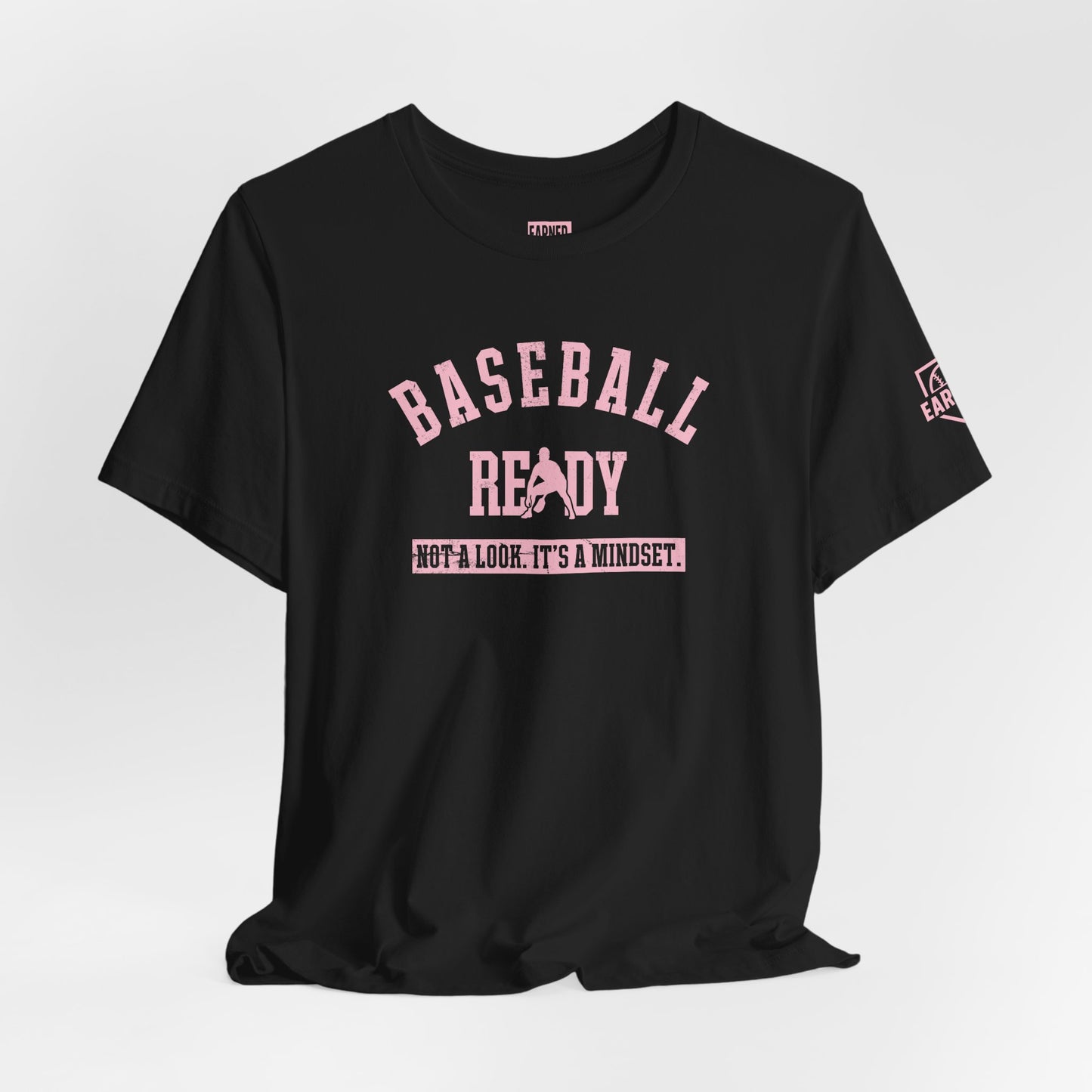 BASEBALL READY Tee (Pink Font)