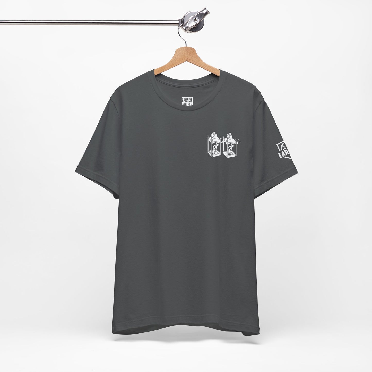 ONE IF BY LAND, TWO IF IT'S A DOUBLE Tee (Paul Revere White)