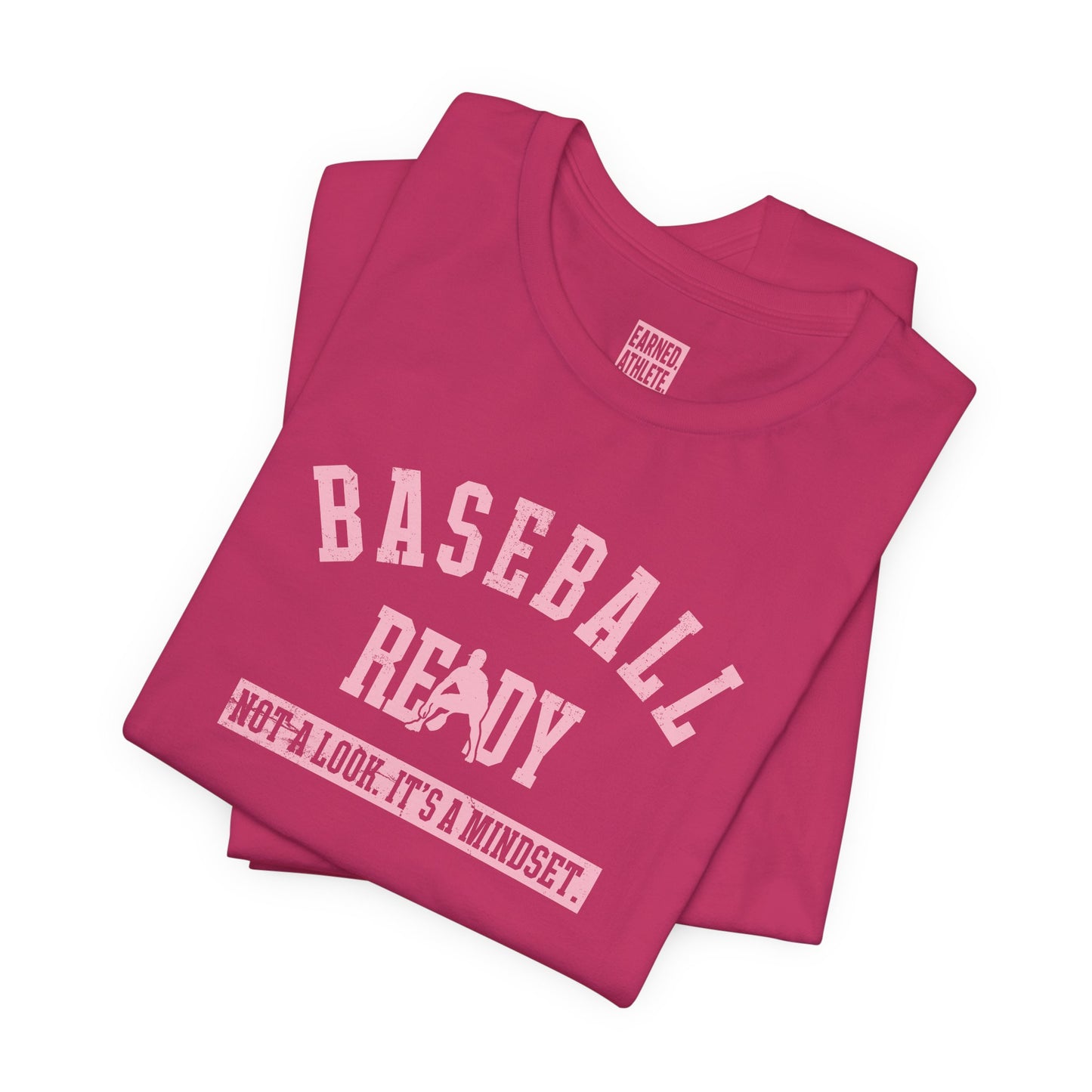 BASEBALL READY Tee (Pink Font)