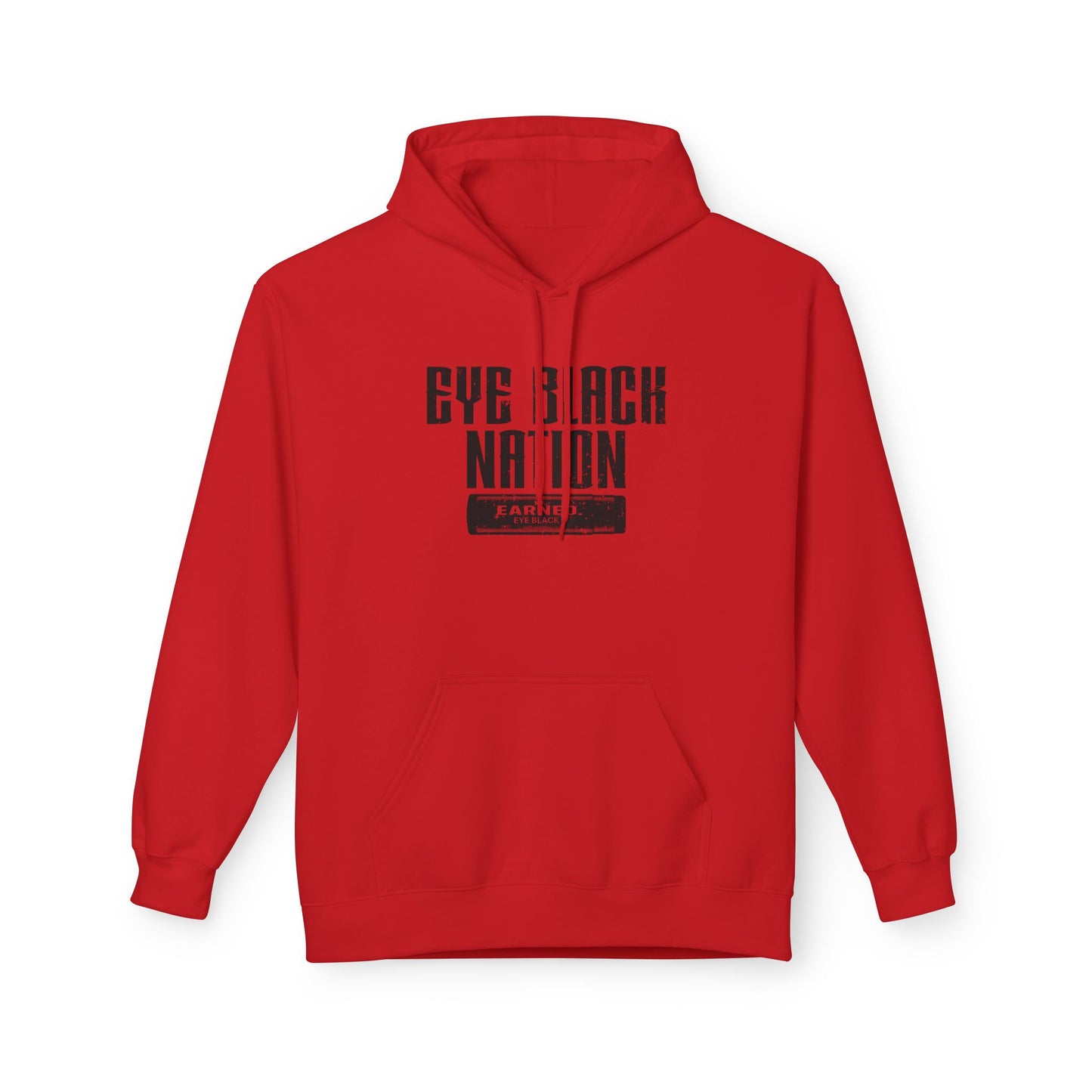 EYE BLACK NATION / WARRIOR Hoodie (Black Font)