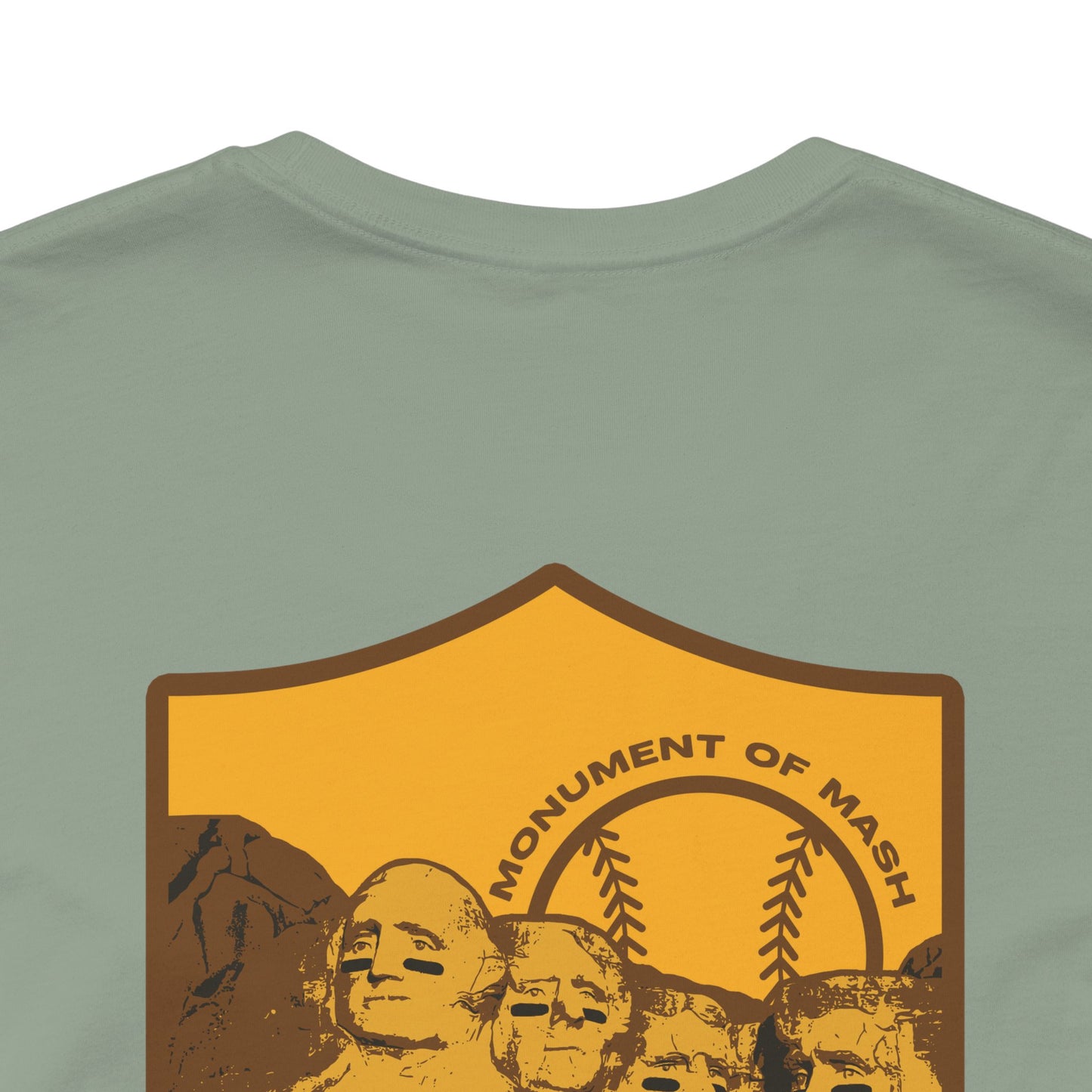 MONUMENT OF MASH Tee (Gold & Brown)