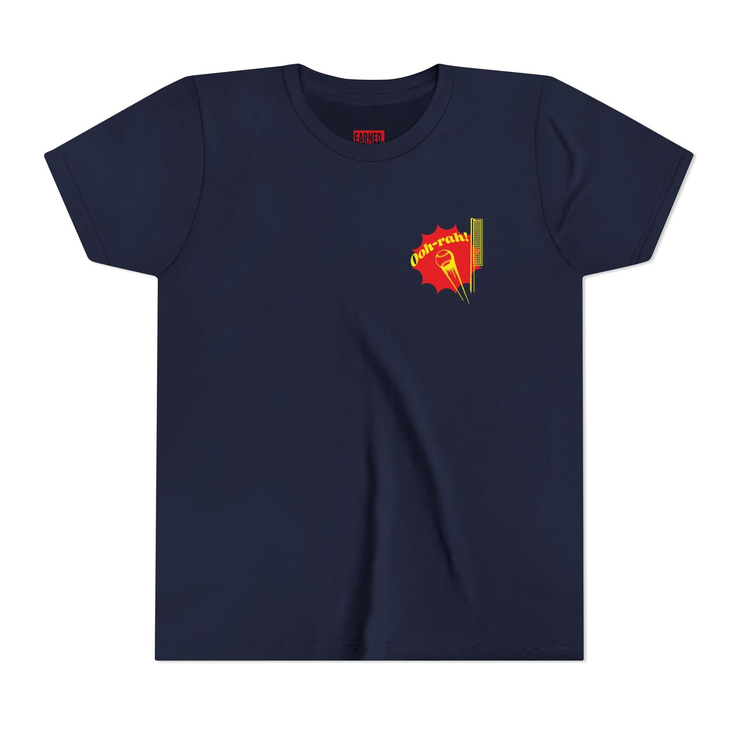 PIECE OF IT Youth Tee (Red Logo) - DUGOUT CHANT Collection