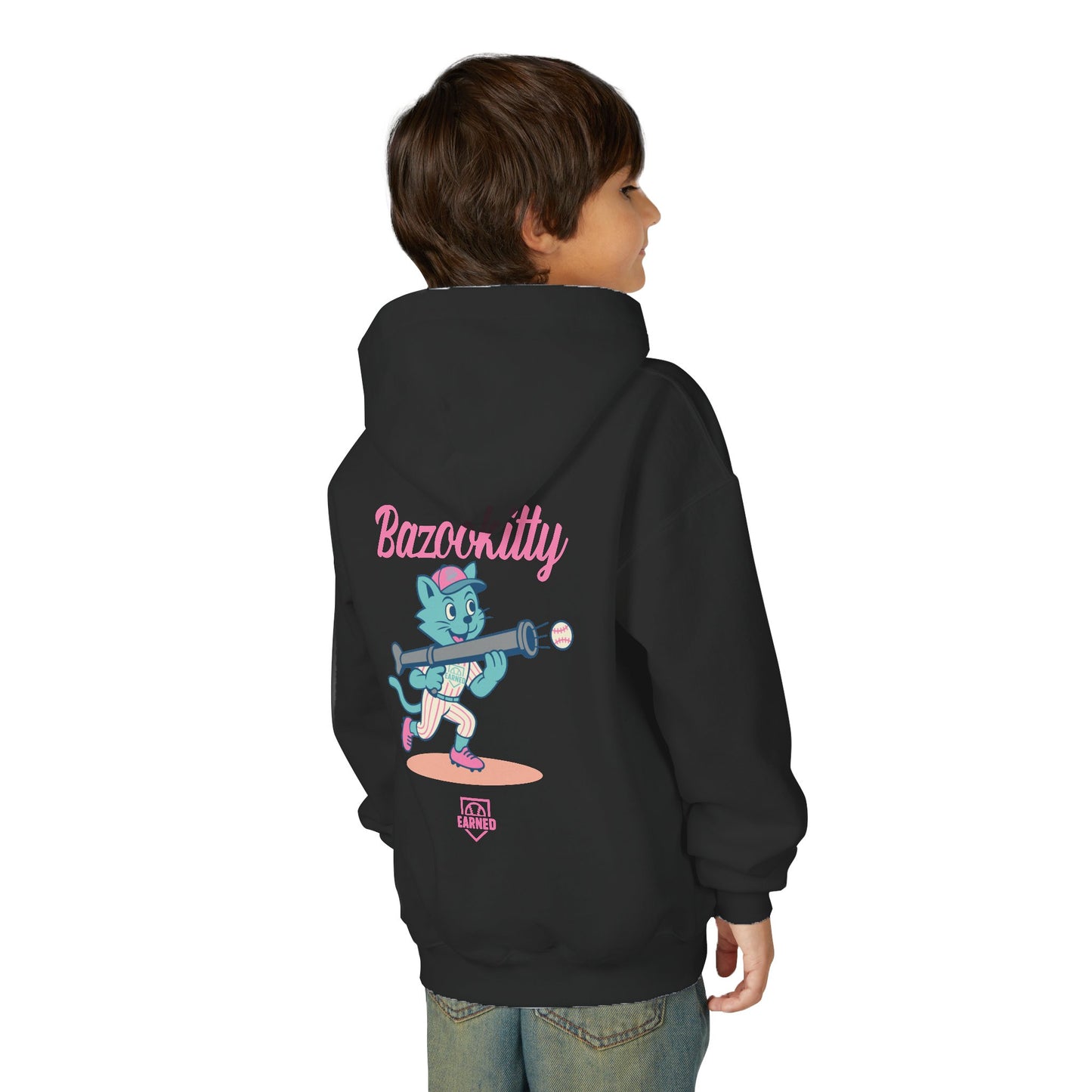 BAZOOKITTY Youth Hoodie - TOMFOOLERY Collection