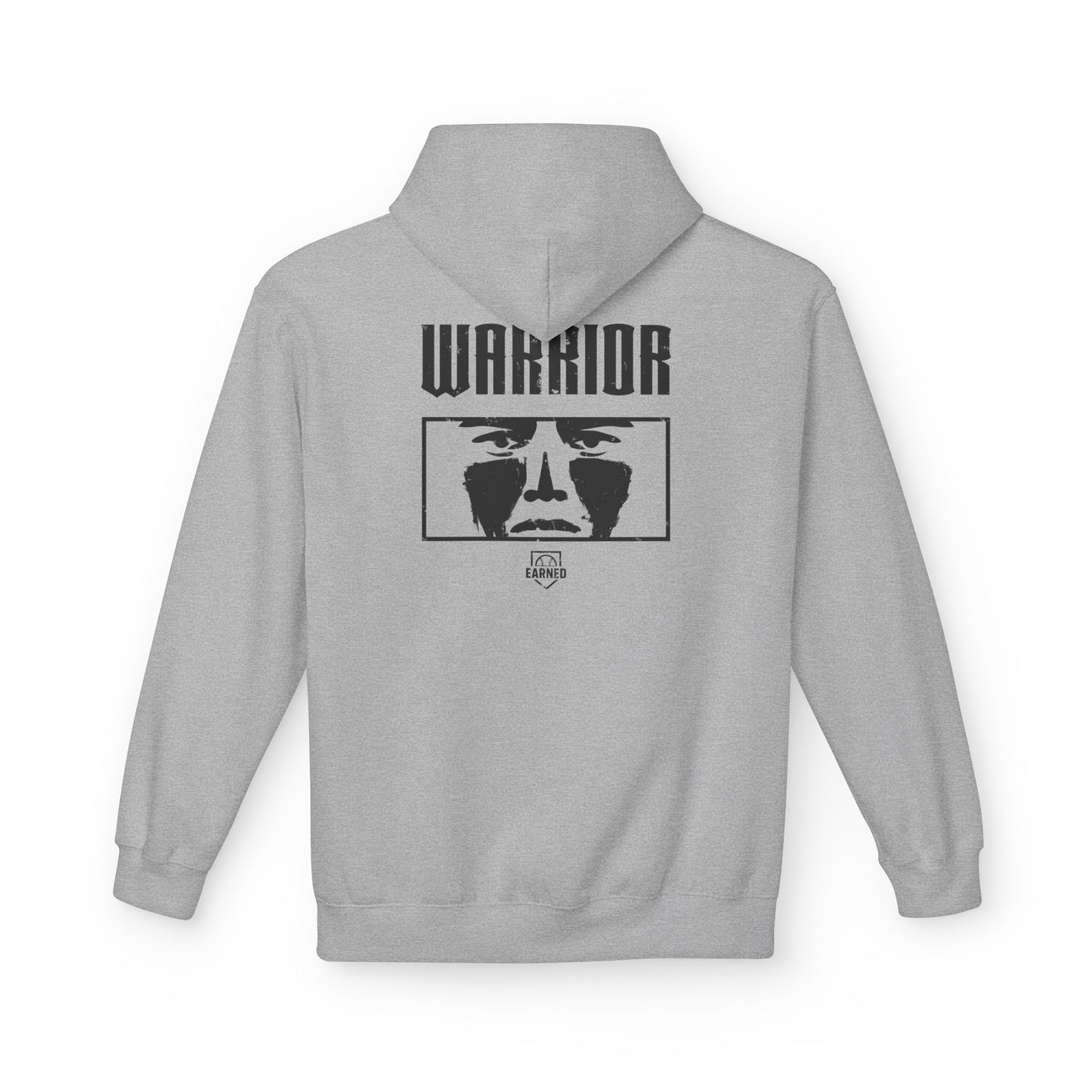 EYE BLACK NATION / WARRIOR Hoodie (Black Font)