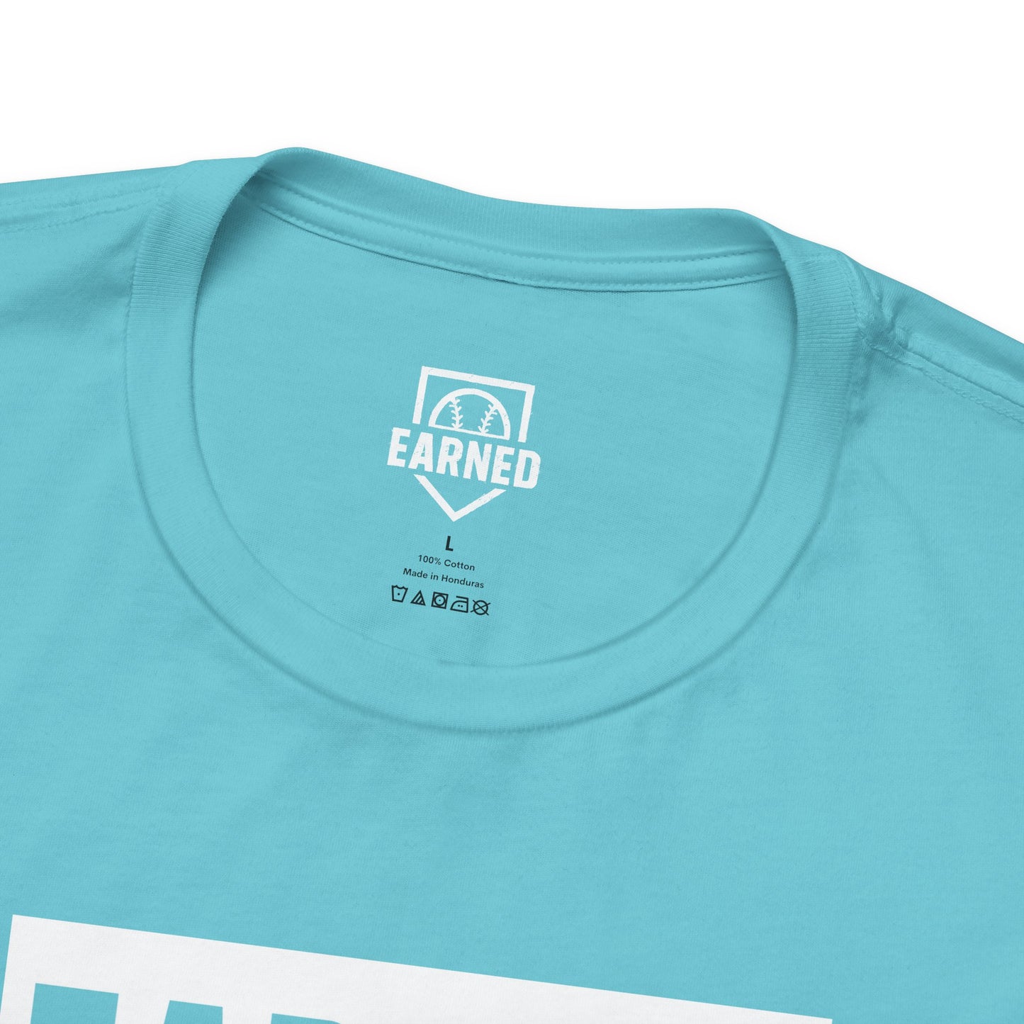EARNED. ATHLETE. Tee (White Font)