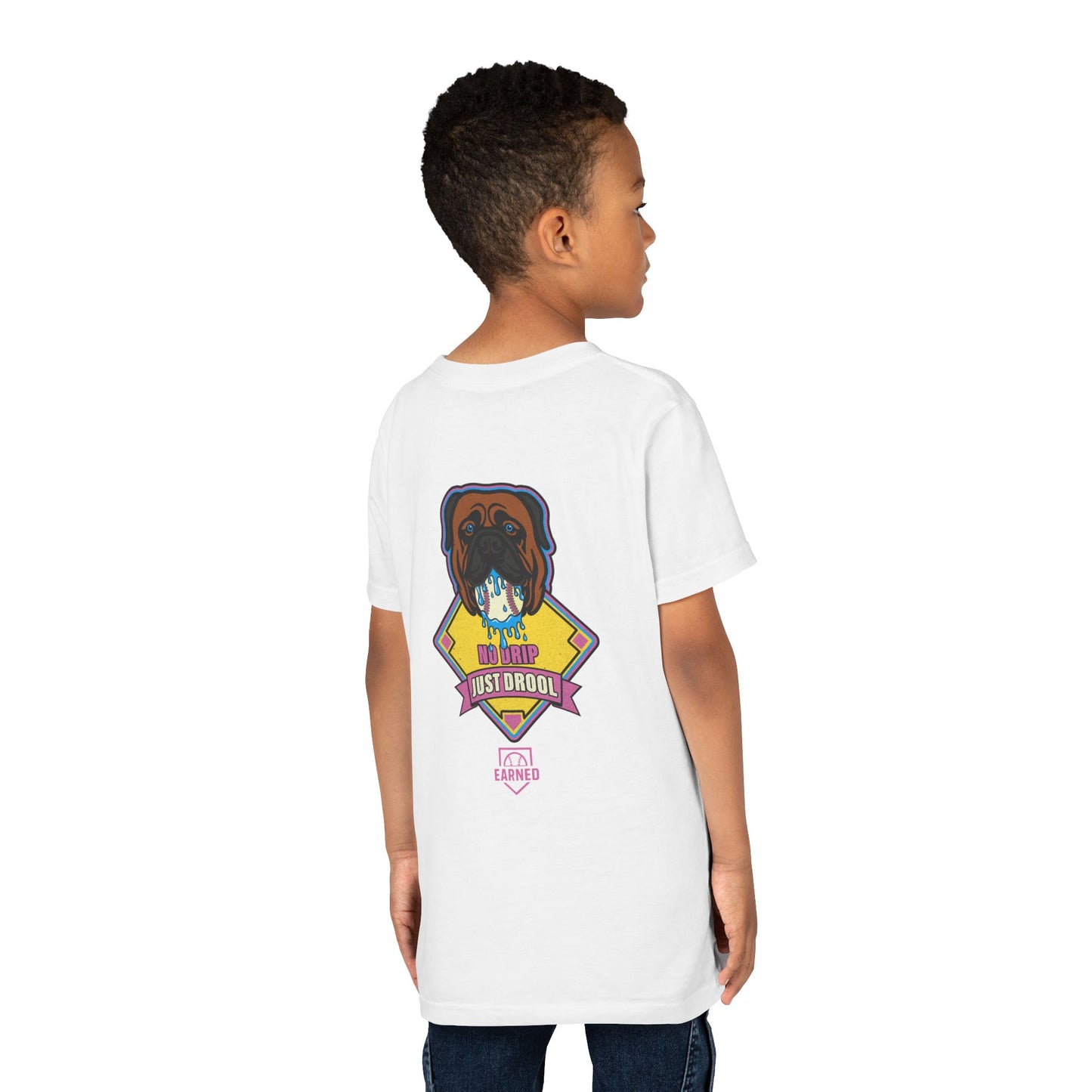 NO DRIP. JUST DROOL. Youth Tee - BARK PARK Collection