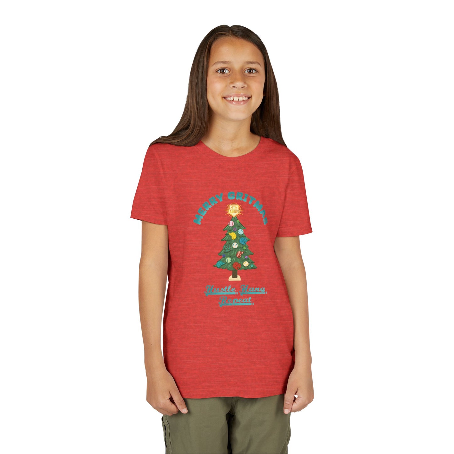 MERRY GRITMAS Youth Tee - SLEIGH SQUAD Collection