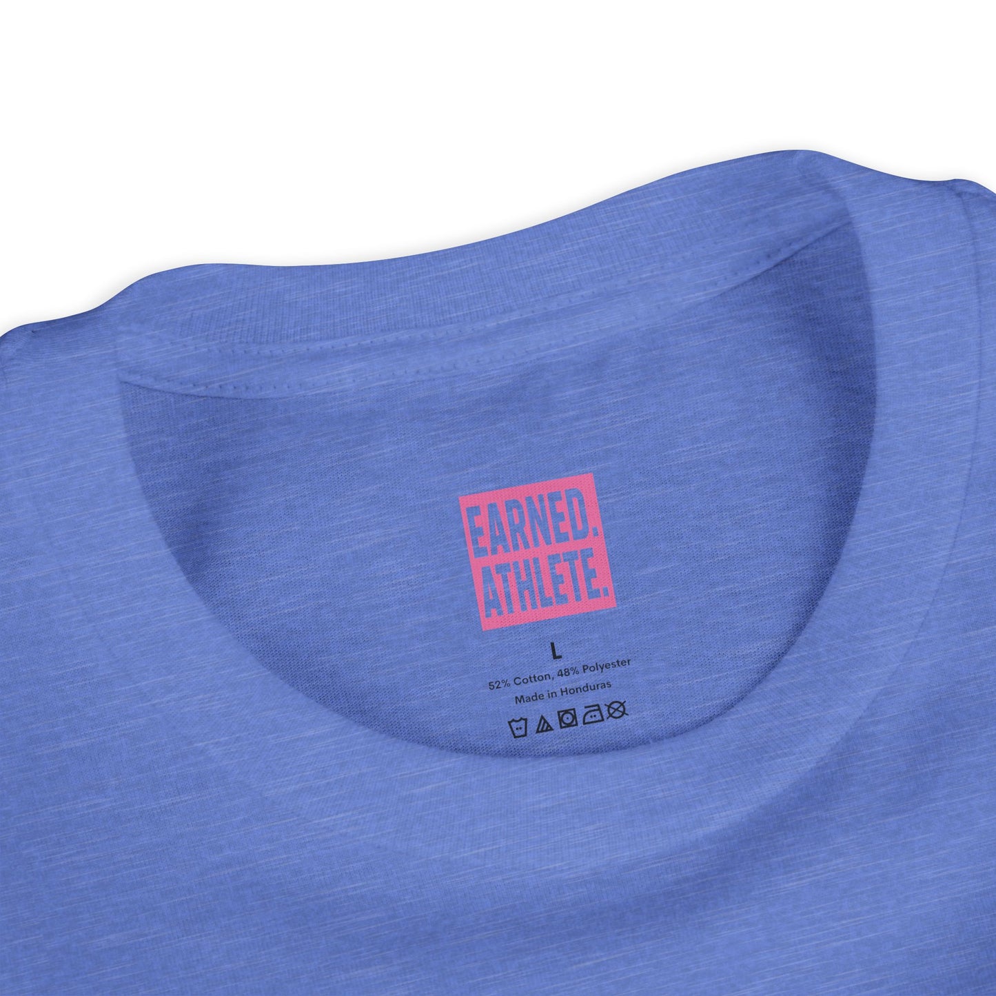EARNED Logo Youth Tee (Hot Pink)