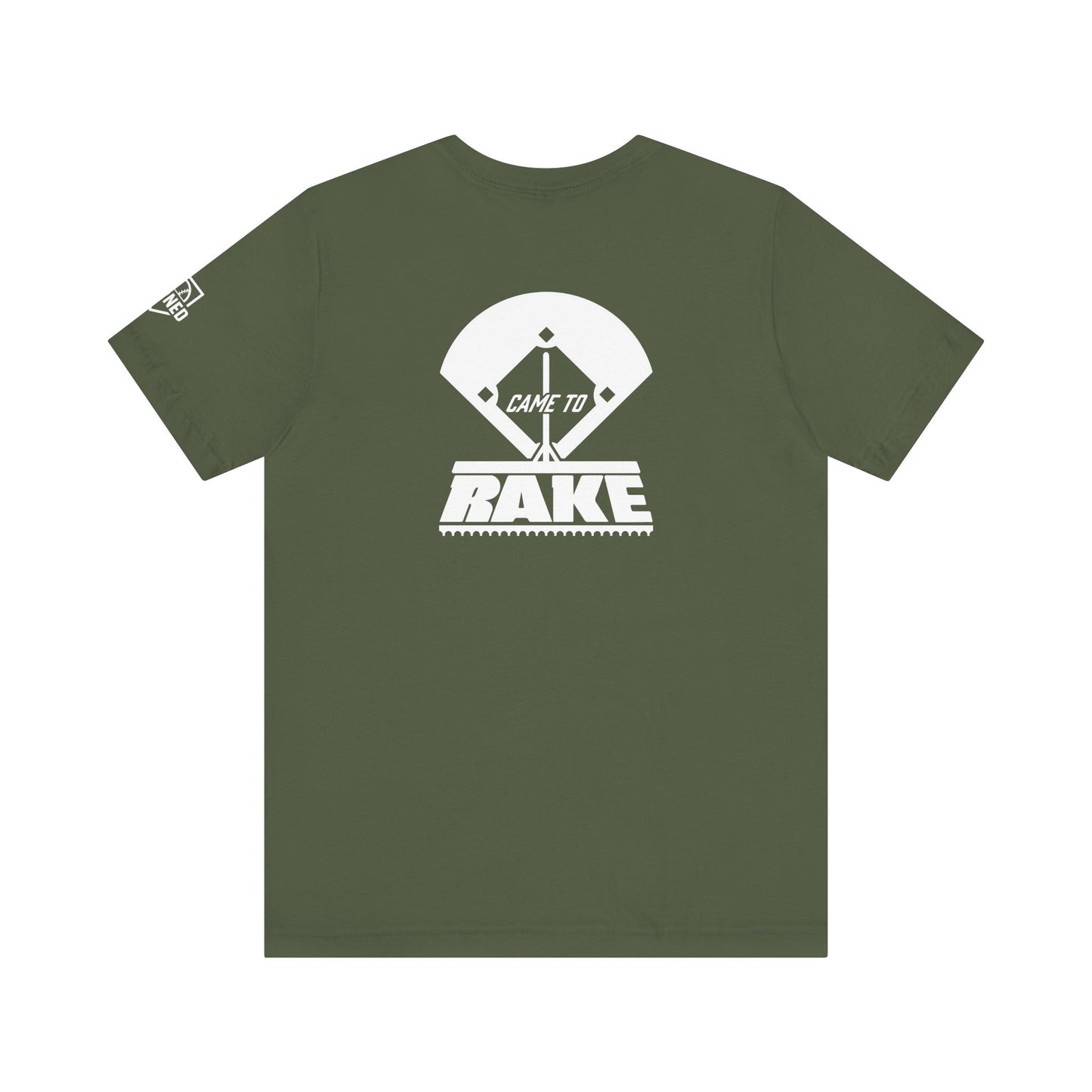 CAME TO RAKE Tee (White Font)