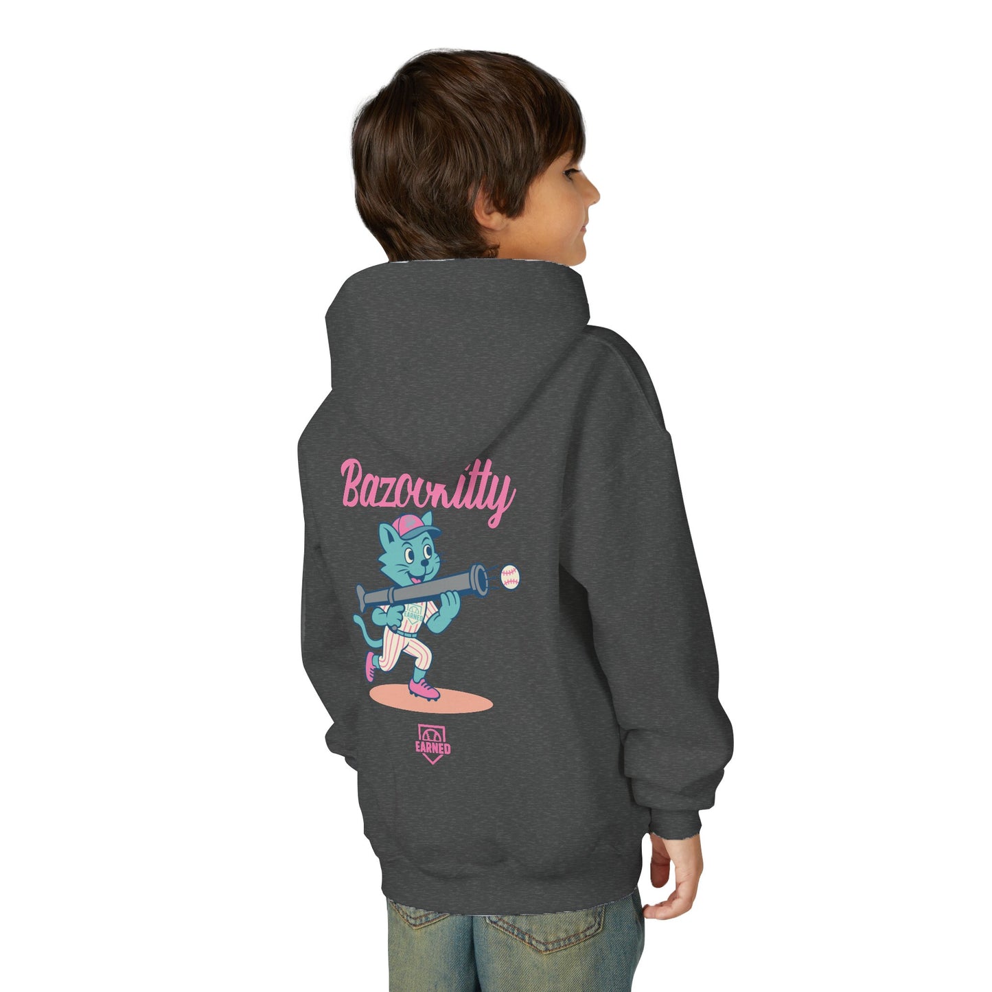 BAZOOKITTY Youth Hoodie - TOMFOOLERY Collection