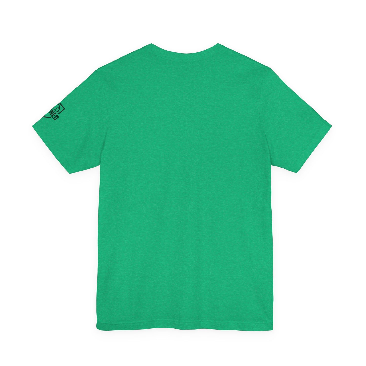 SWEAT FIRST. SHINE LATER. Tee (Black Font)