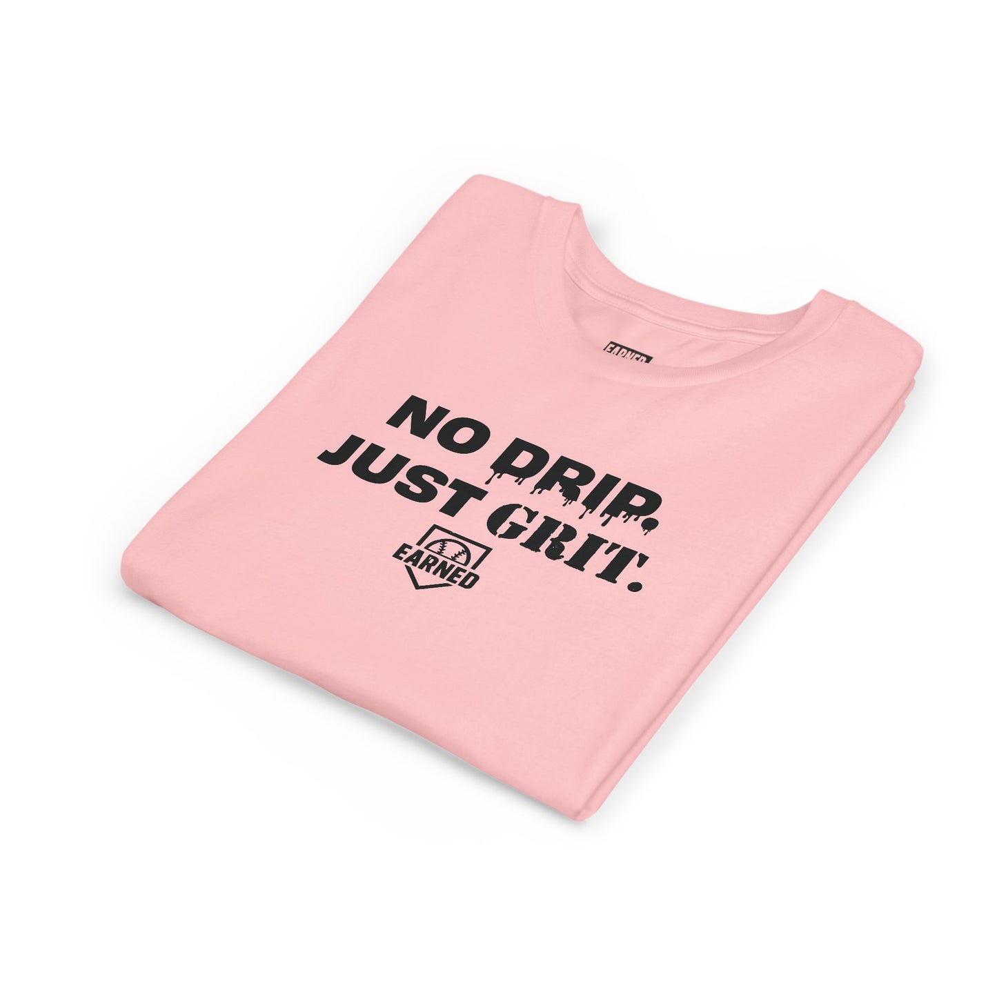 NO DRIP. JUST GRIT. Youth Tee