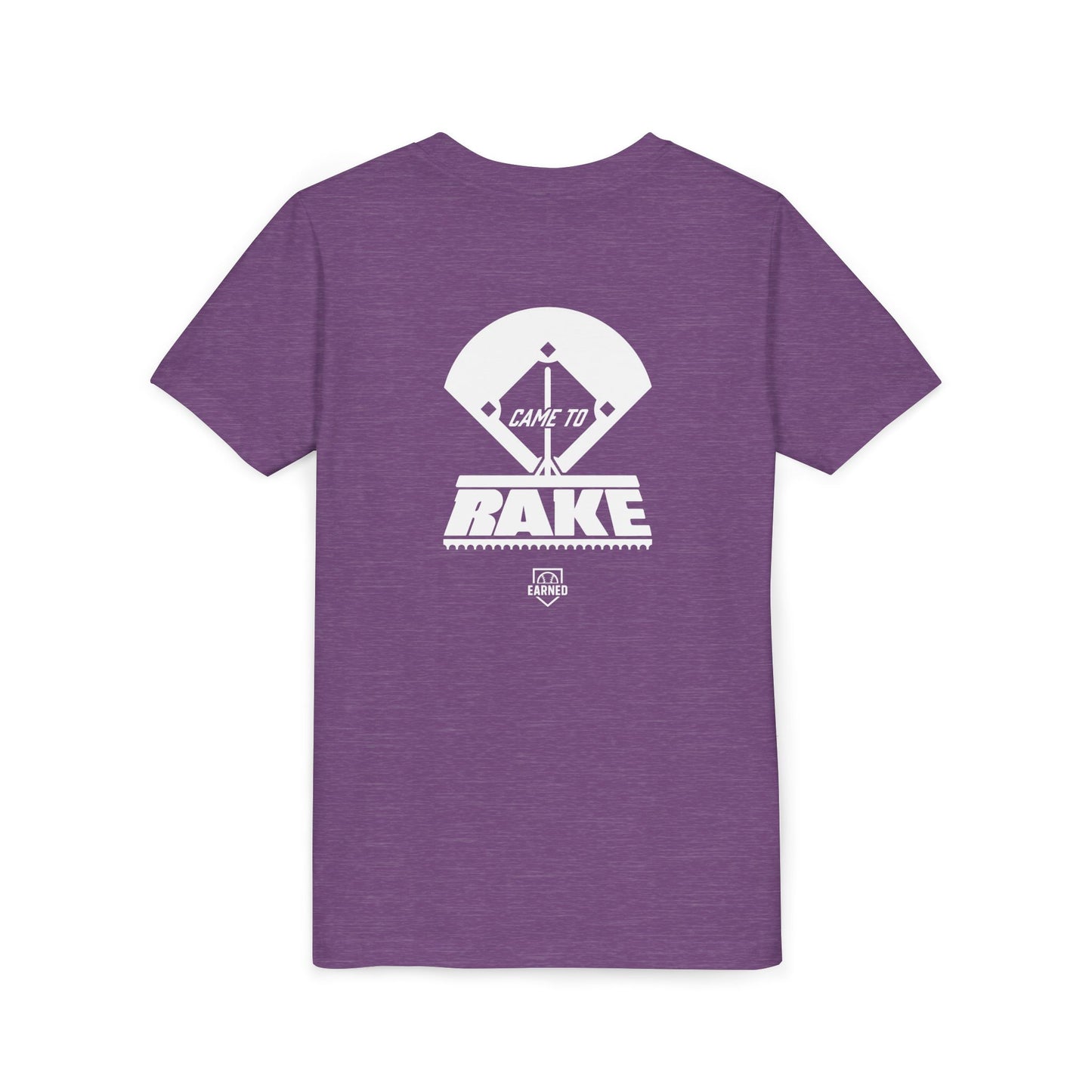 CAME TO RAKE Youth Tee (White Font)