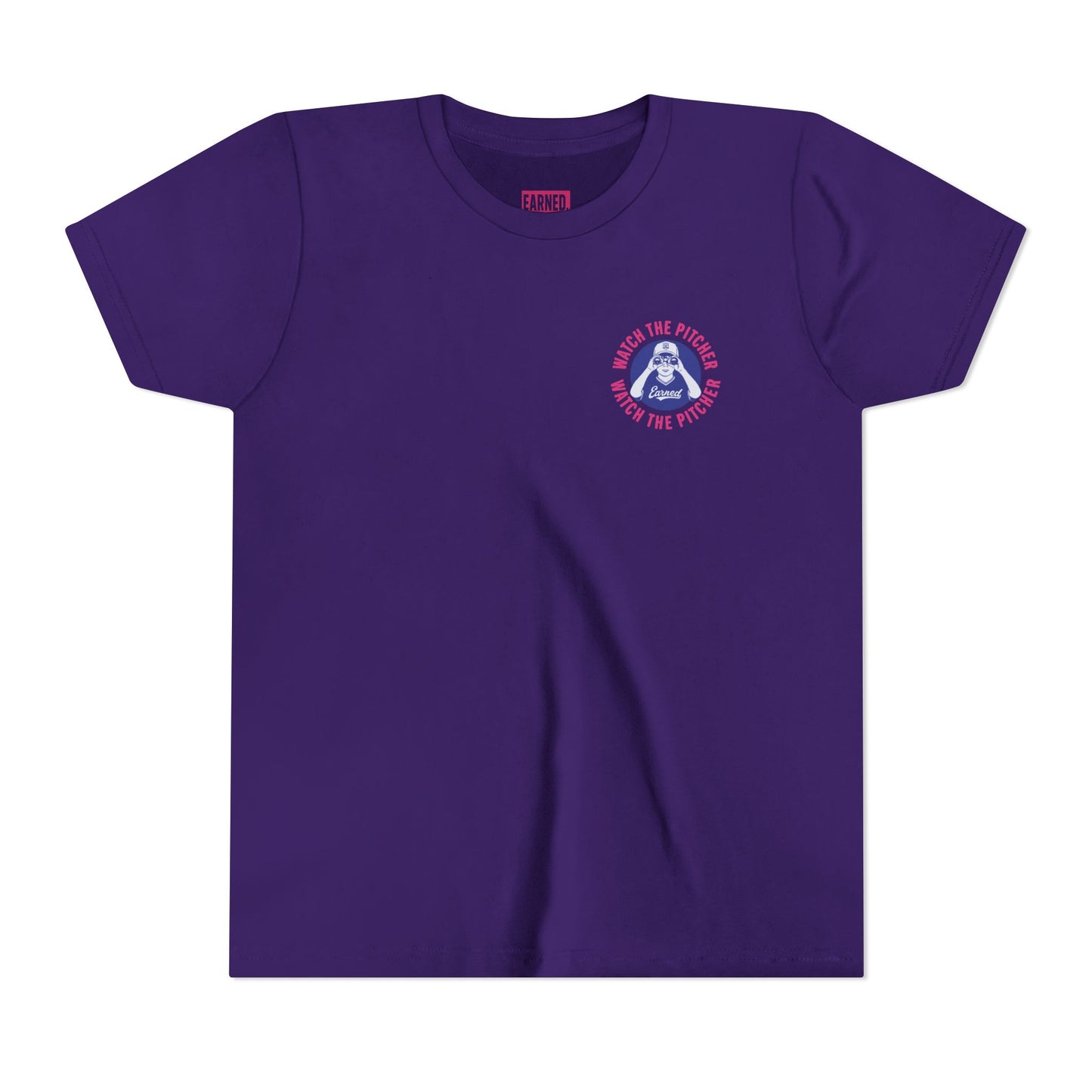 WATCH THE PITCHER Youth Tee - DUGOUT CHANT Collection