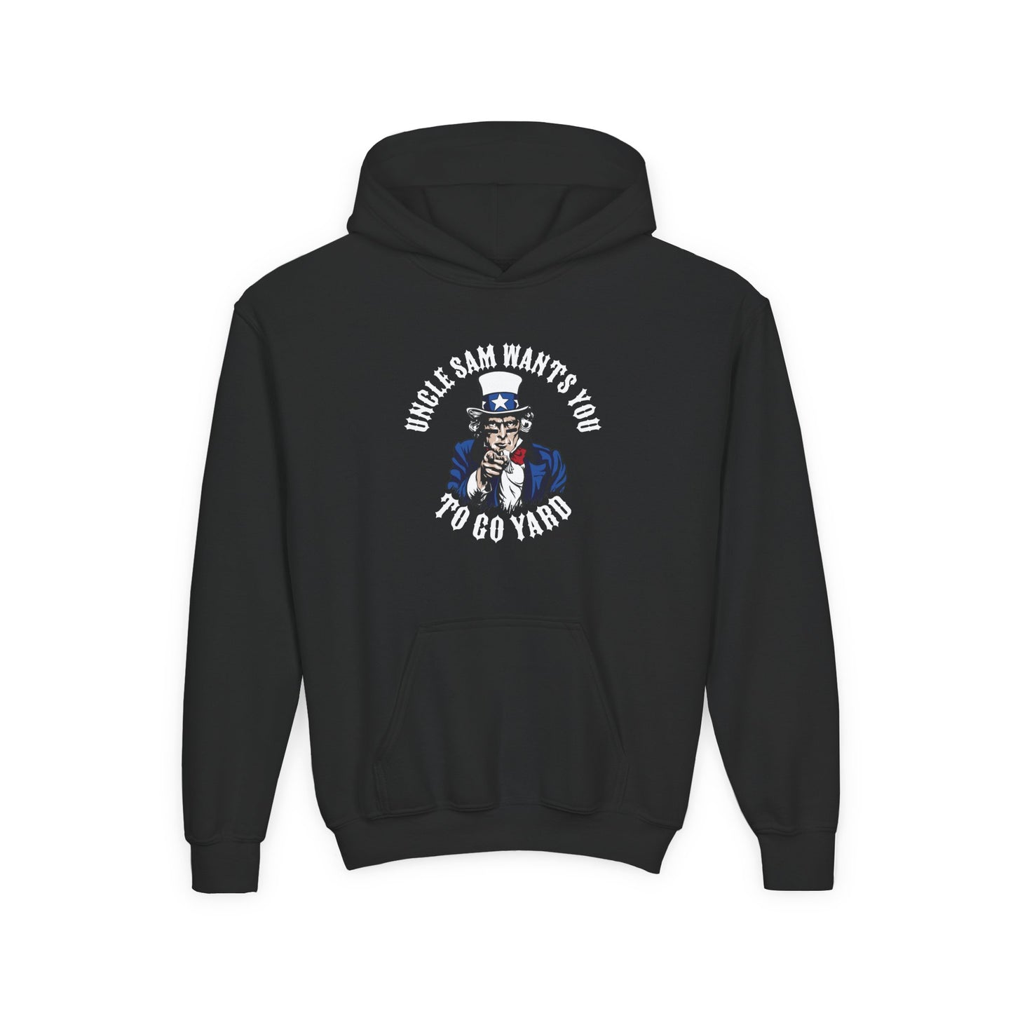 UNCLE SAM WANTS YOU TO GO YARD Youth Hoodie - AMERICA 250 Collection