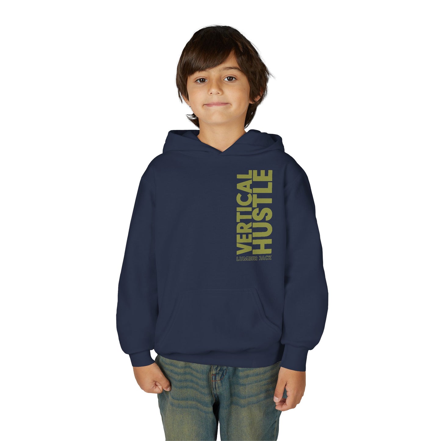 VERTICAL HUSTLE Youth Hoodie - LUMBER JACK Collection