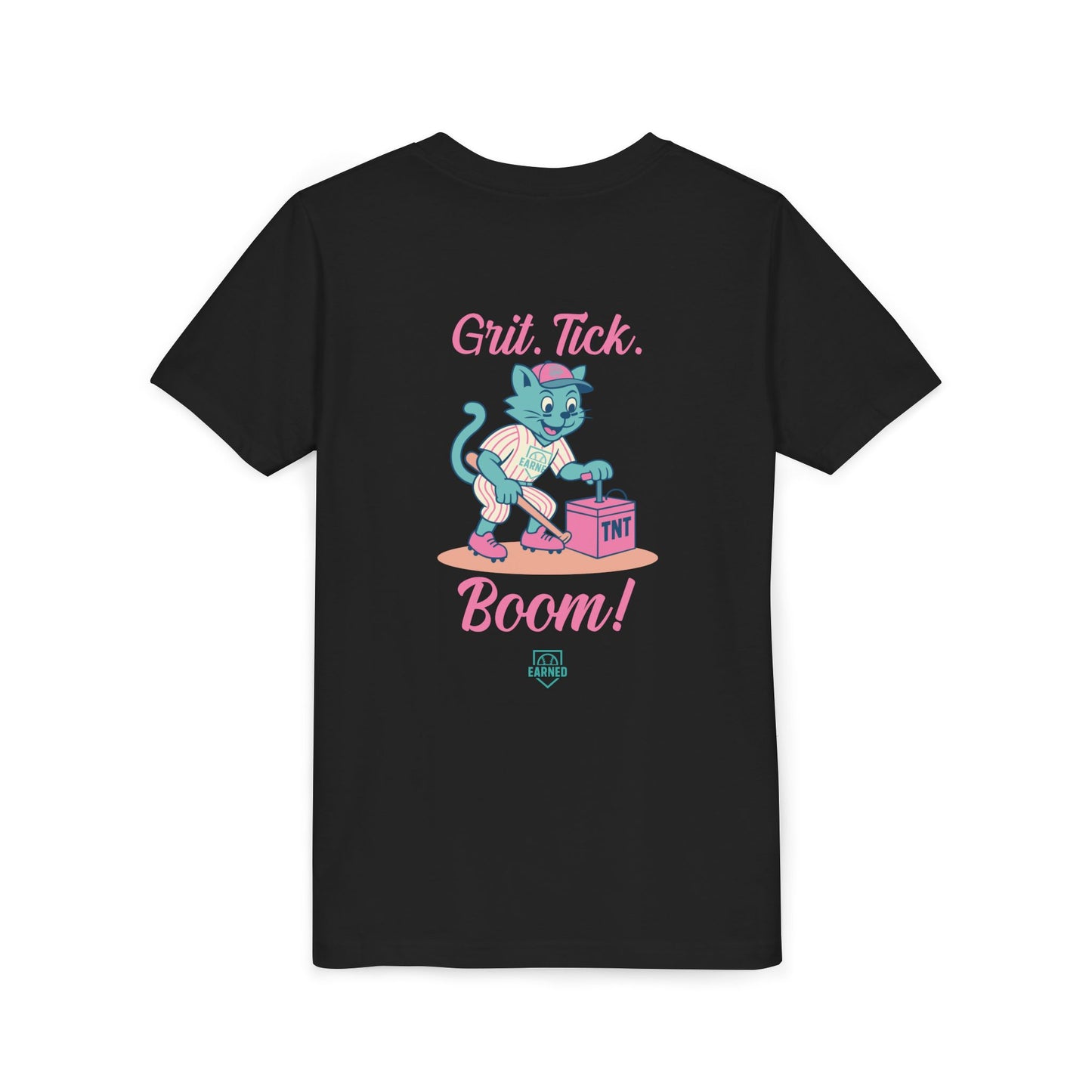 GRIT. TICK. BOOM! Youth Tee - TOMFOOLERY Collection