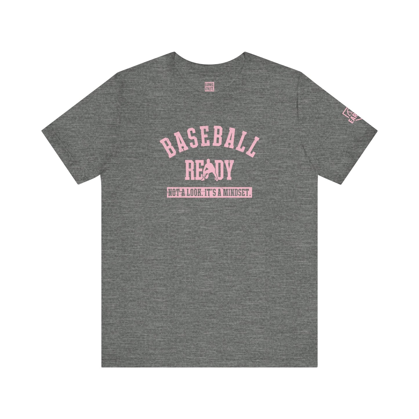 BASEBALL READY Tee (Pink Font)