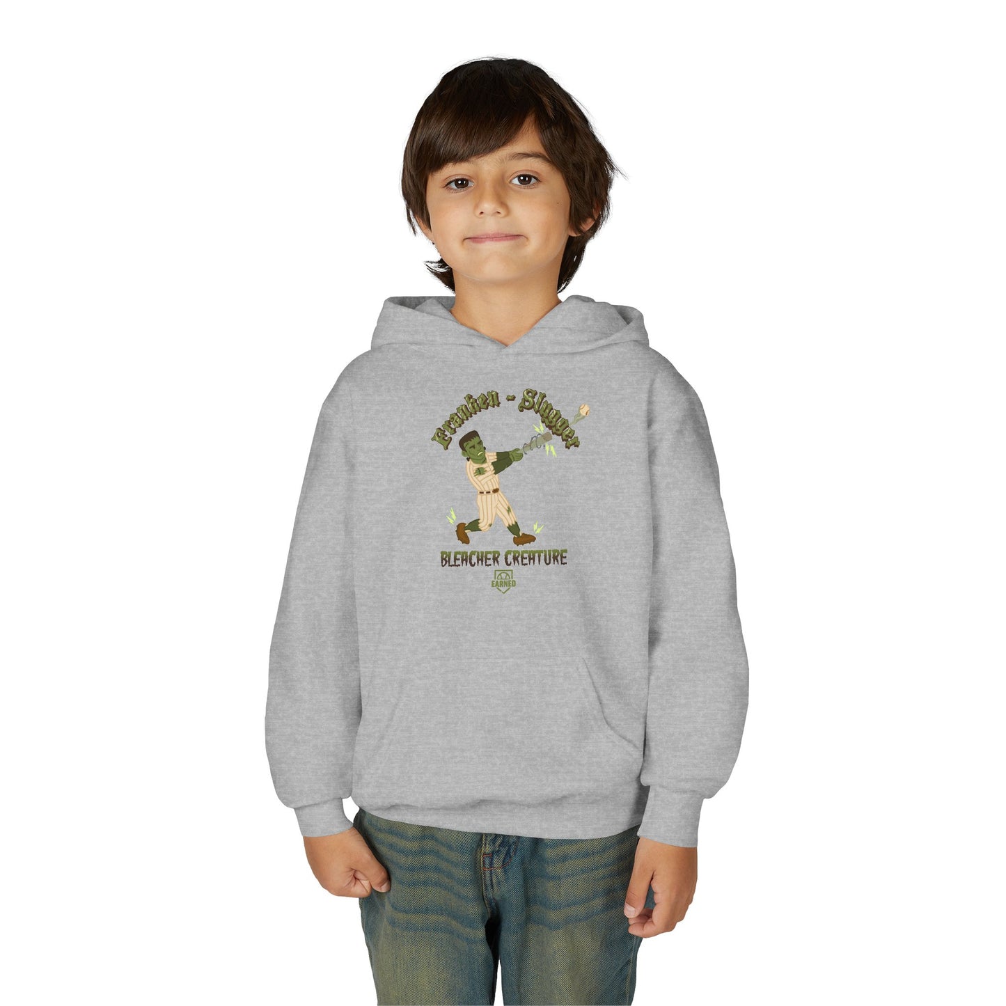 FRANKEN-SLUGGER Youth Hoodie - BLEACHER CREATURE Collection