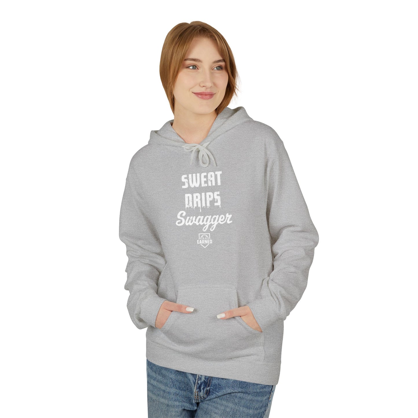 SWEAT DRIPS SWAGGER Hoodie (White Font)