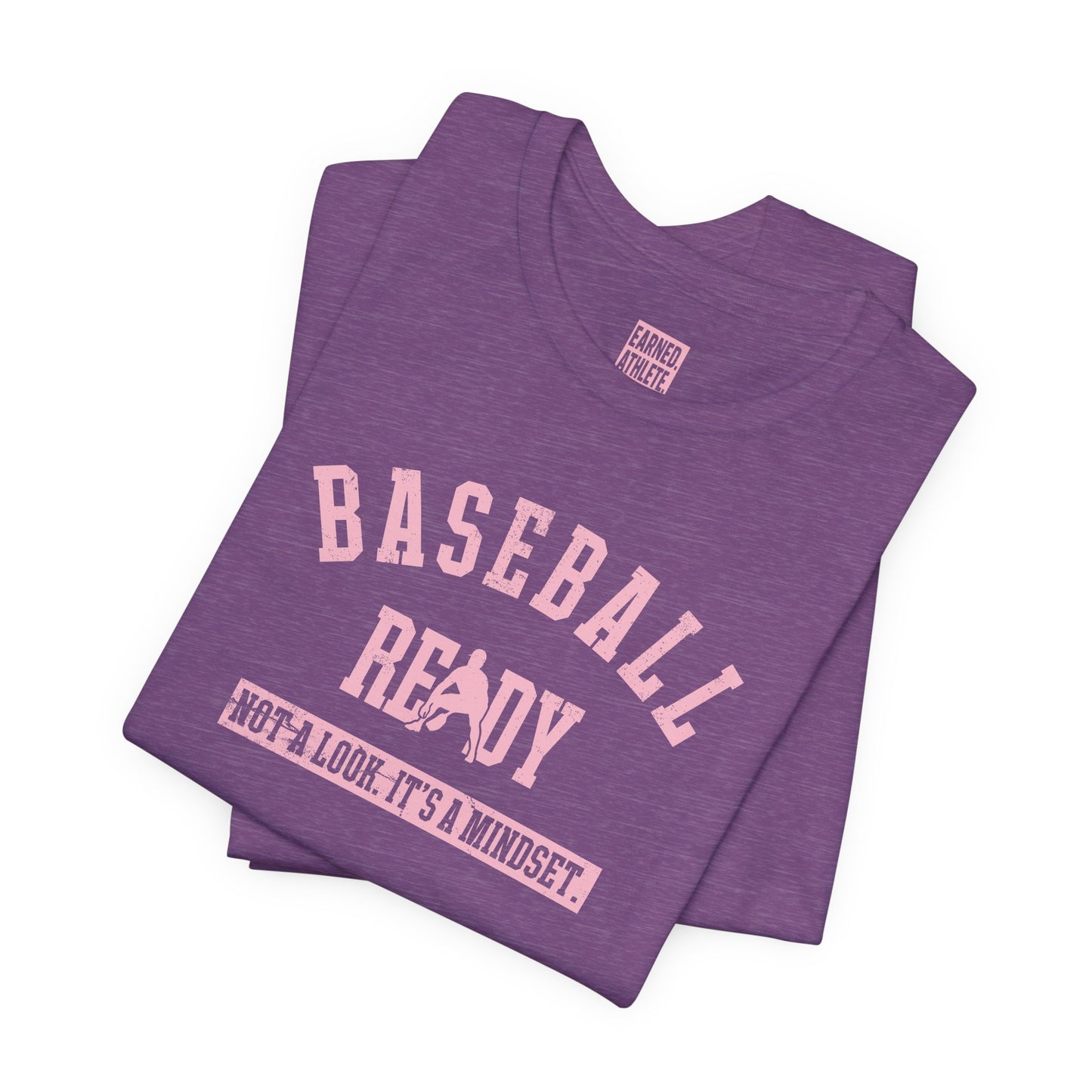 BASEBALL READY Tee (Pink Font)