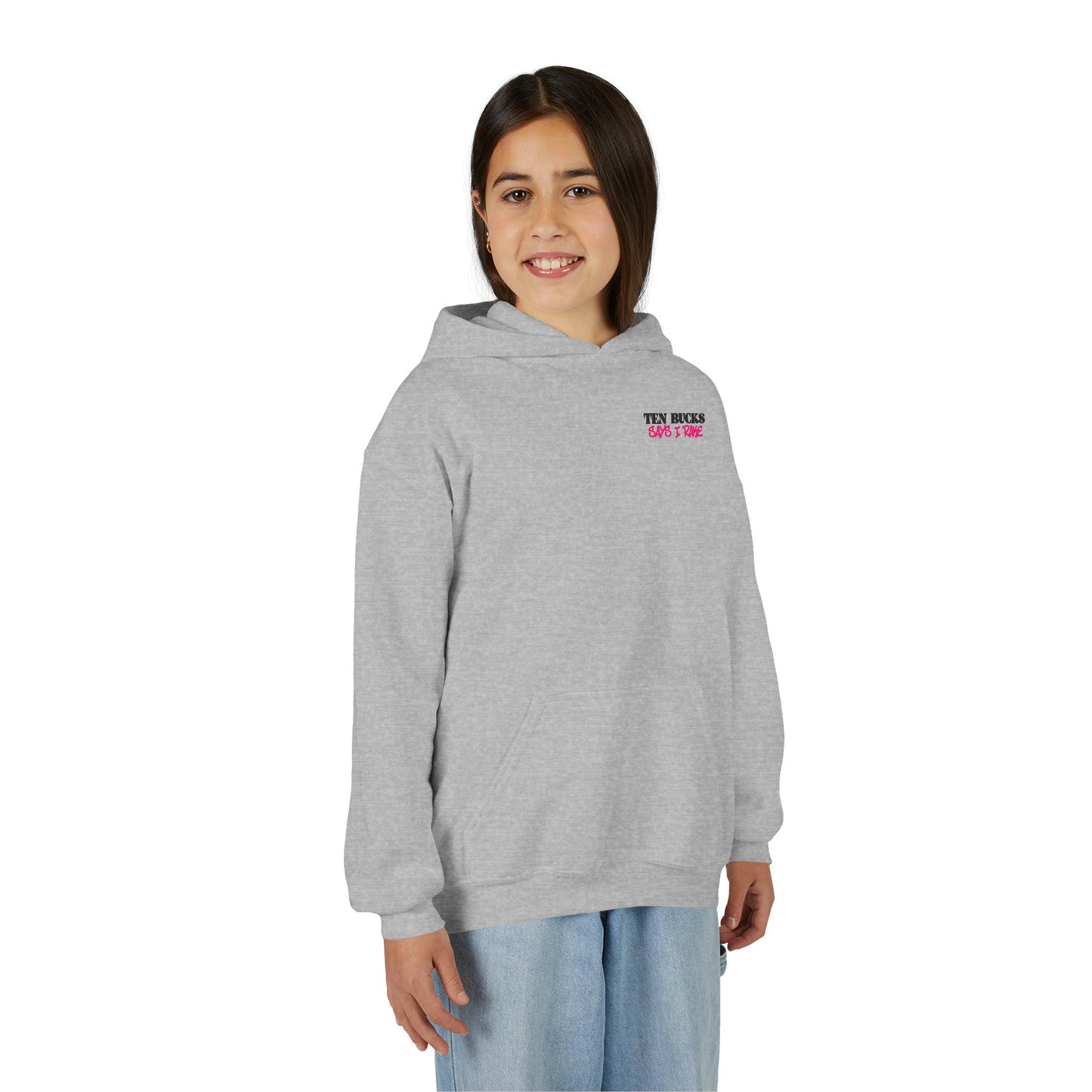 TEN BUCKS SAYS I RAKE Youth Hoodie - AMERICA 250 Collection