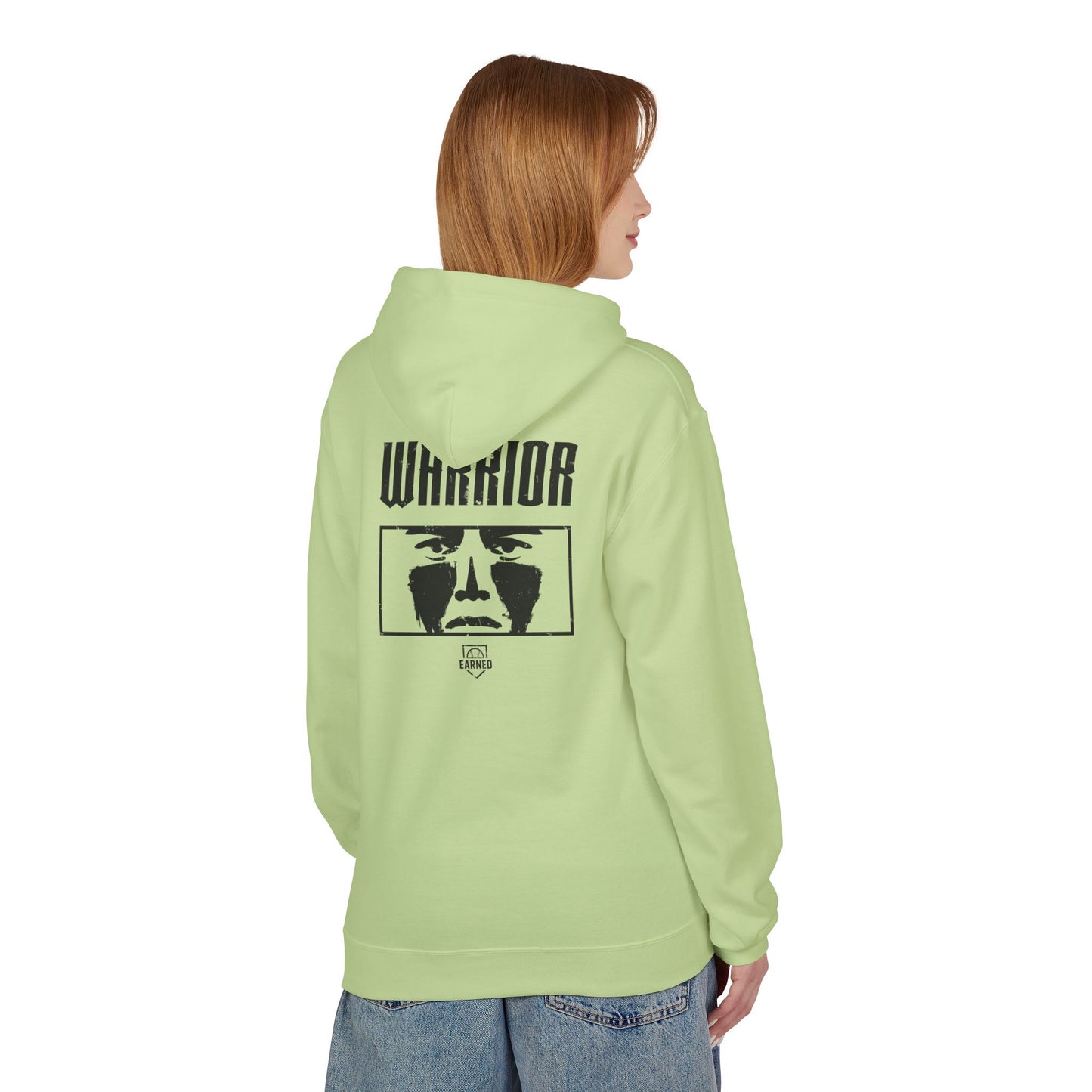 EYE BLACK NATION / WARRIOR Hoodie (Black Font)
