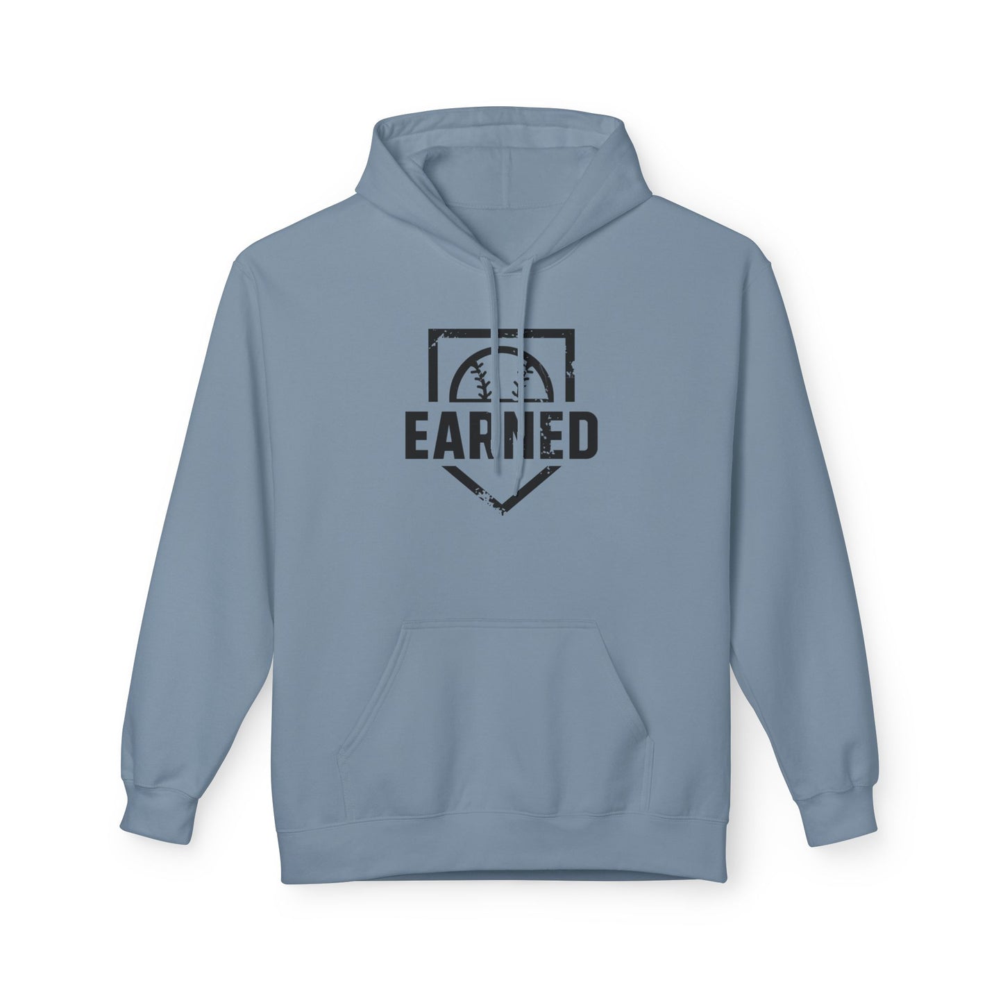 EARNED Logo Hoodie (Black Font)