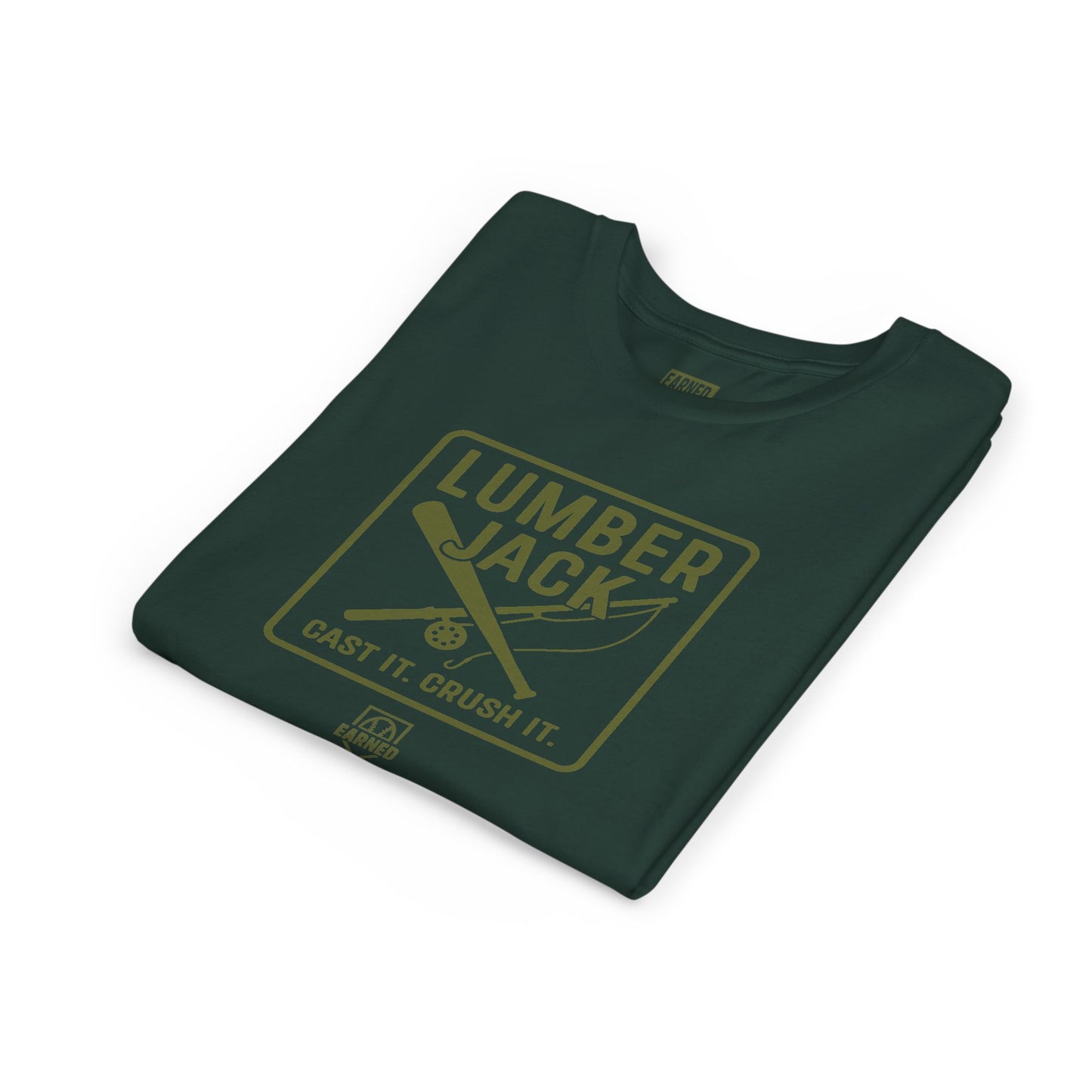 CAST IT. CRUSH IT. Youth Tee – LUMBER JACK Collection