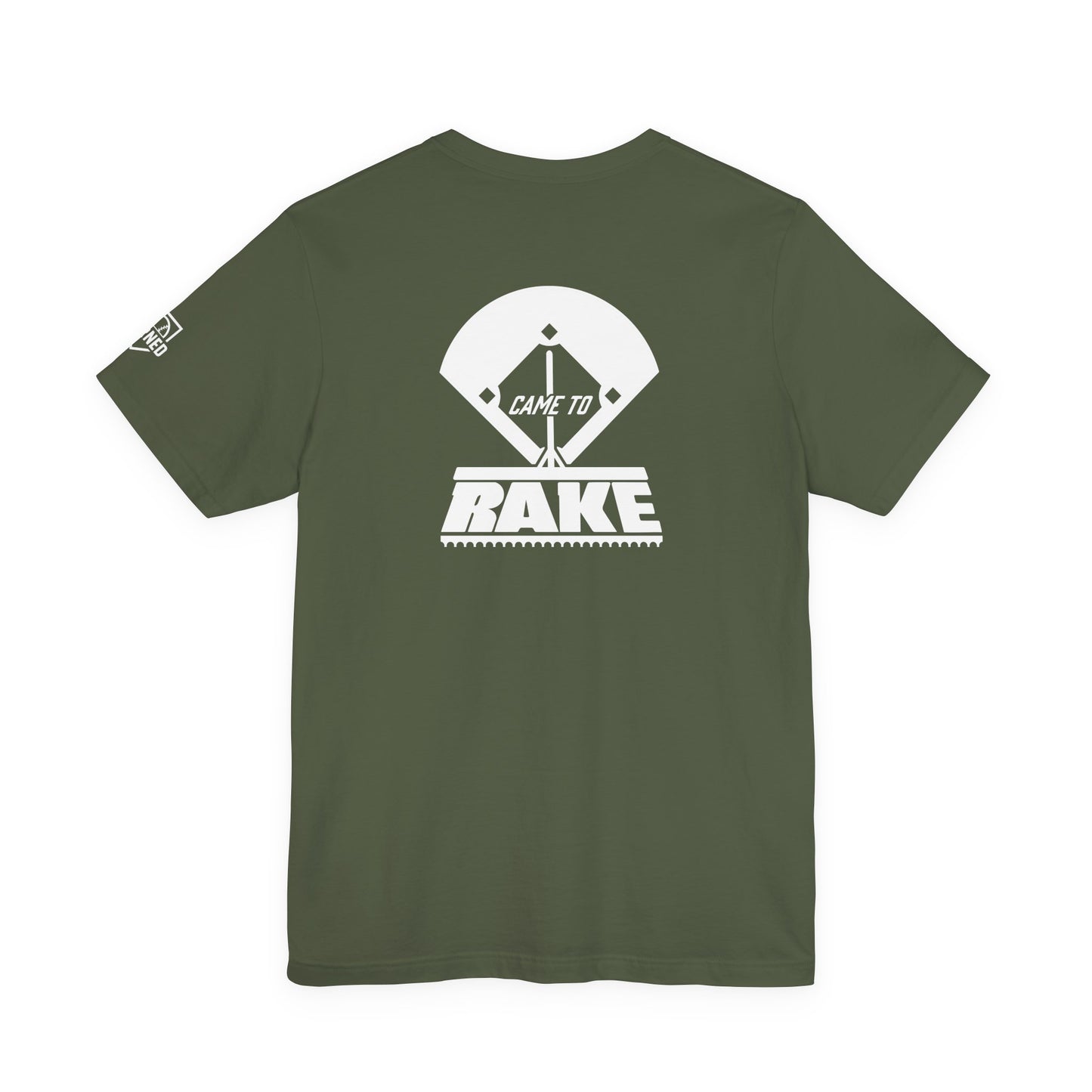 CAME TO RAKE Tee (White Font)