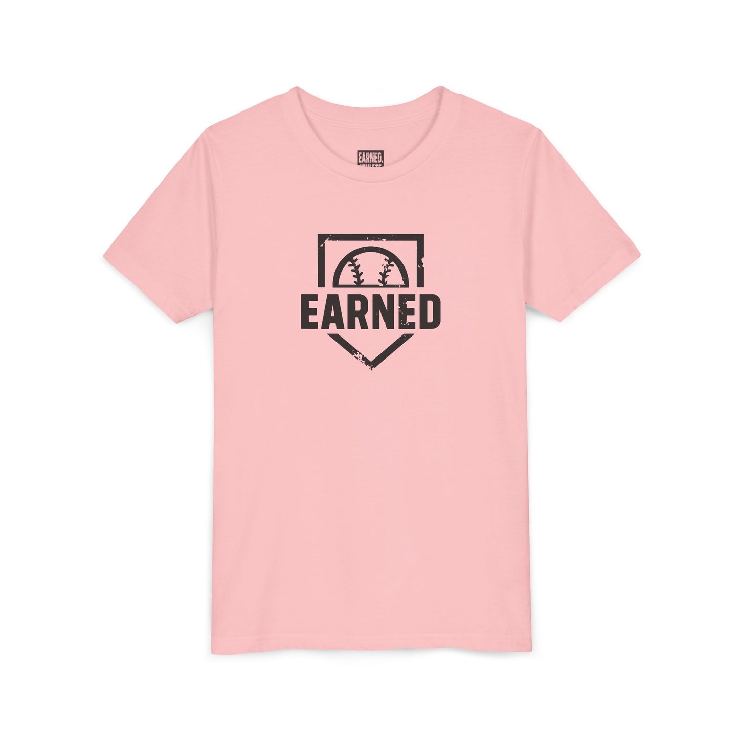 EARNED Logo Youth Tee (Black Font)