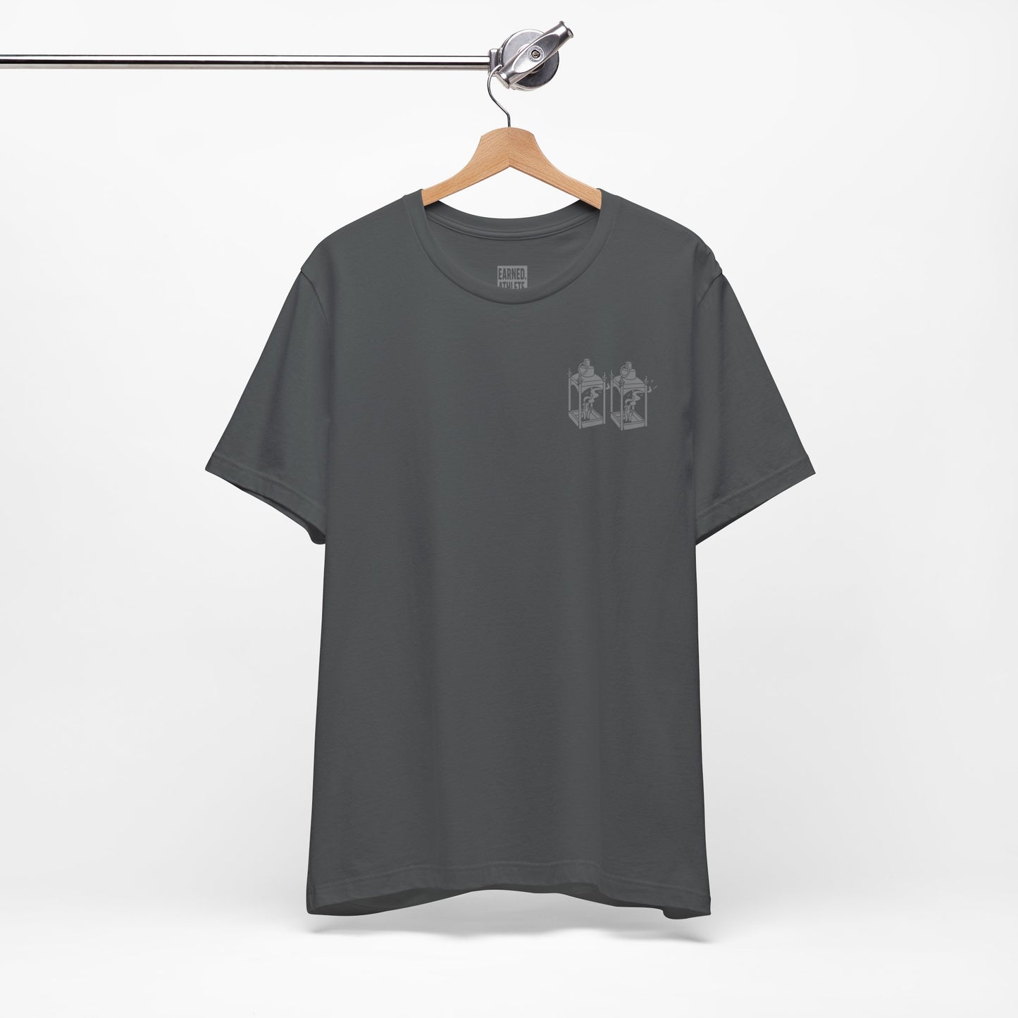 ONE IF BY LAND, TWO IF IT'S A DOUBLE Tee (Paul Revere White)