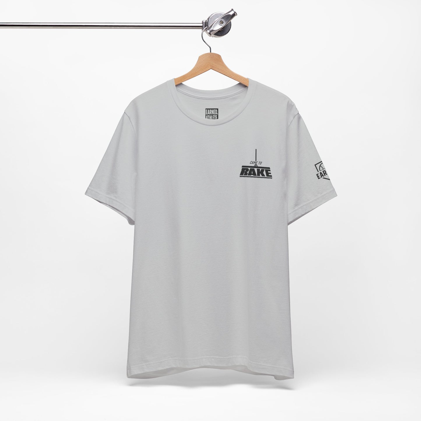 CAME TO RAKE Tee (Black Font)