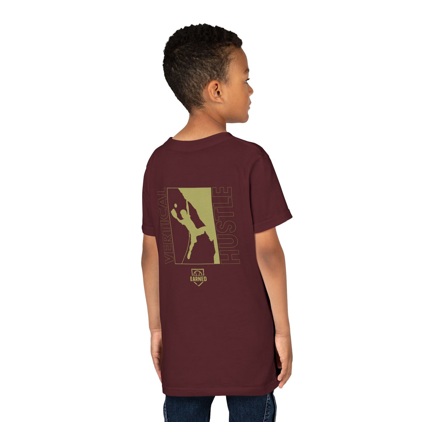 VERTICAL HUSTLE Youth Tee - LUMBER JACK Collection