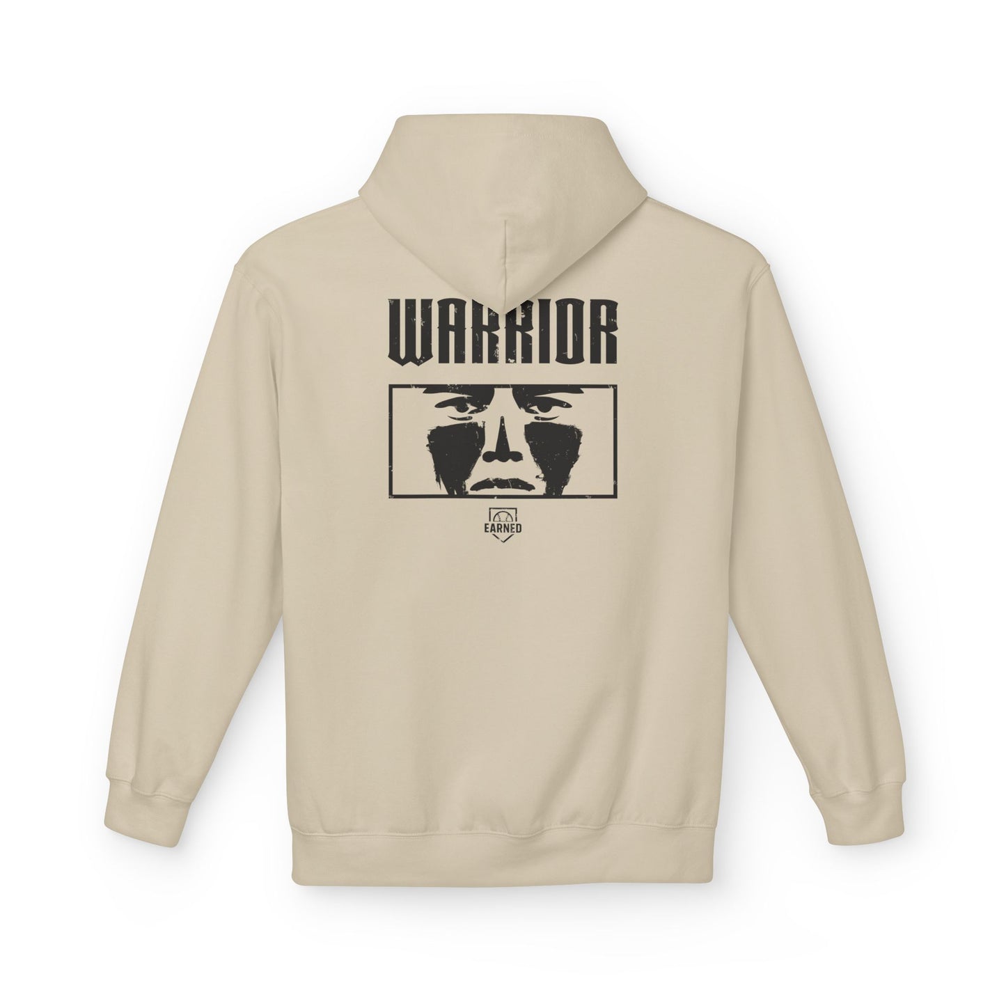 EYE BLACK NATION / WARRIOR Hoodie (Black Font)