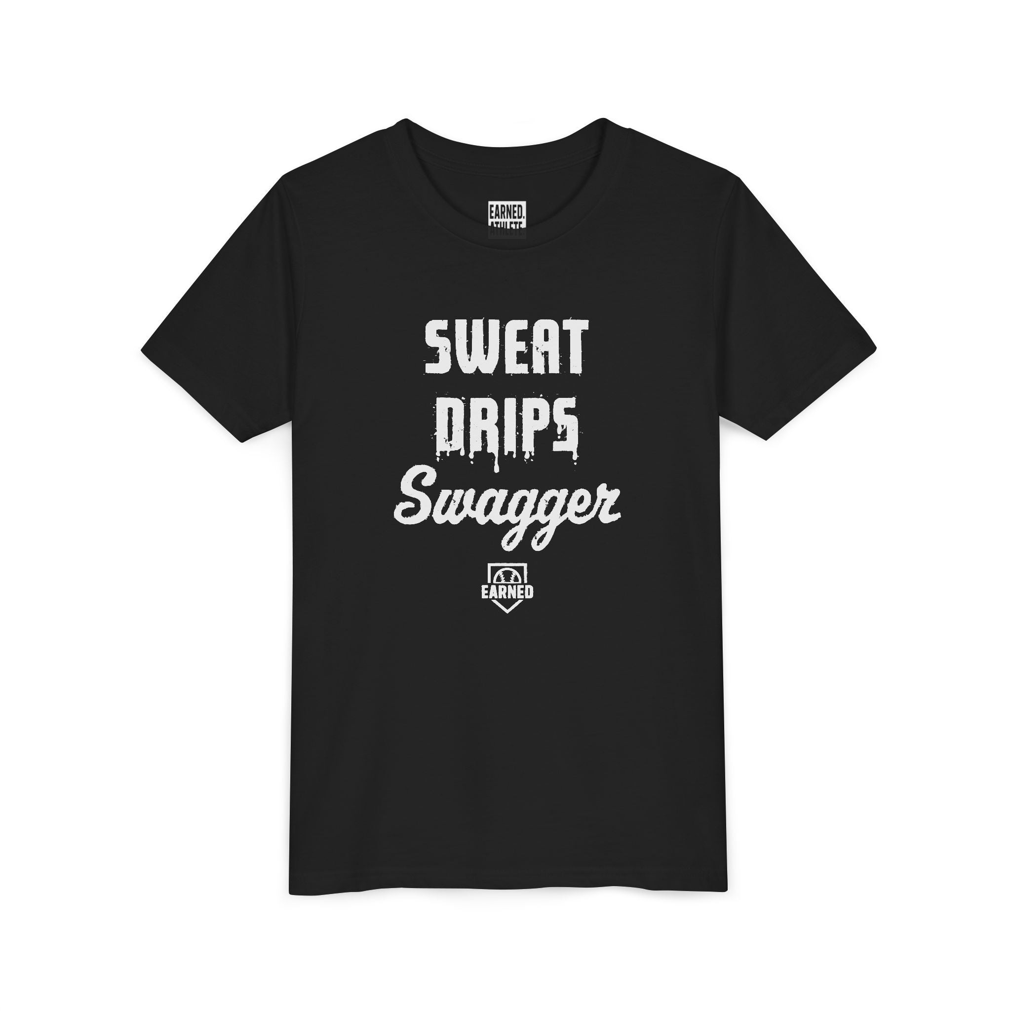 SWEAT DRIPS SWAGGER Youth Tee (White Font)