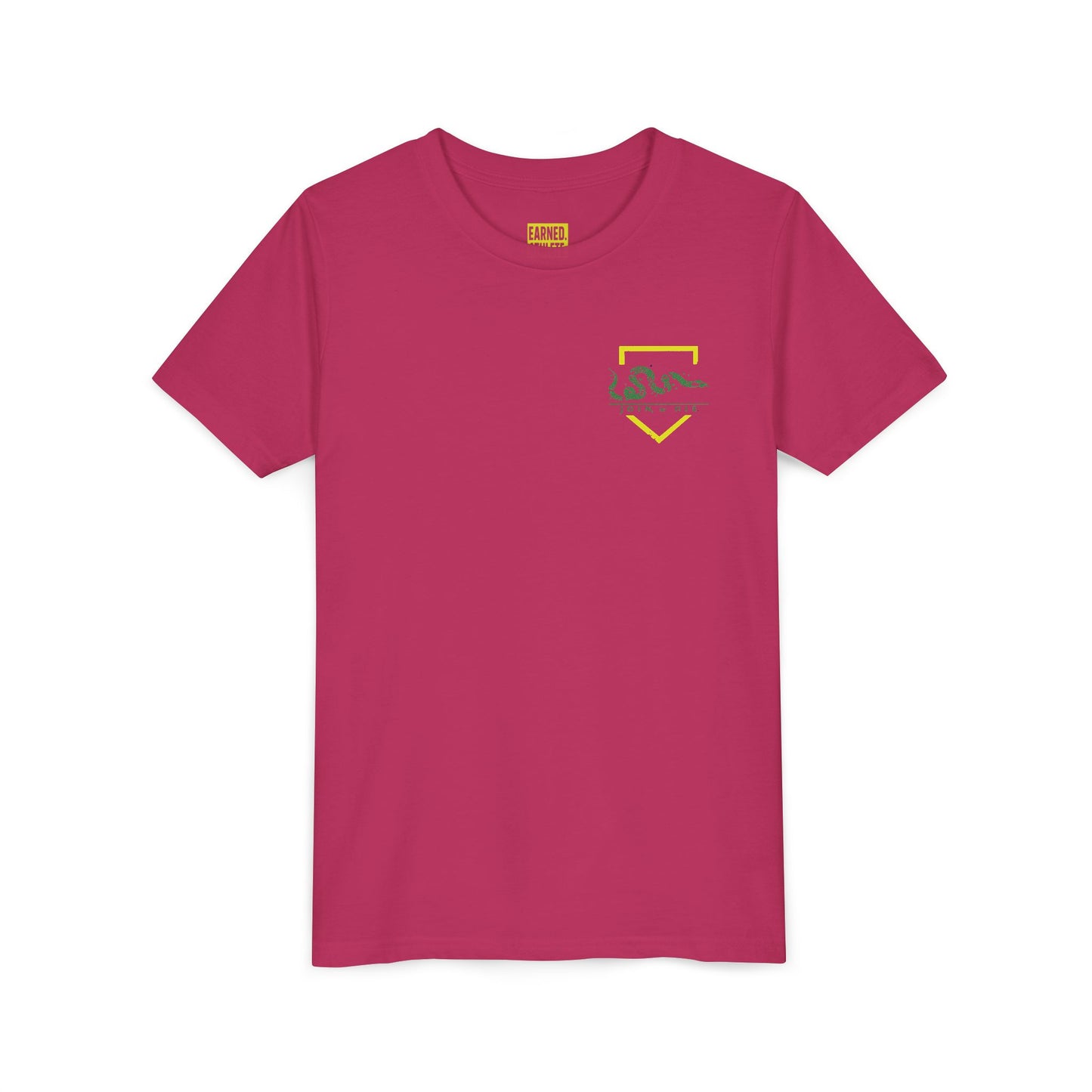 TURN TWO WITH BEN Youth Tee (Yellow Logo)
