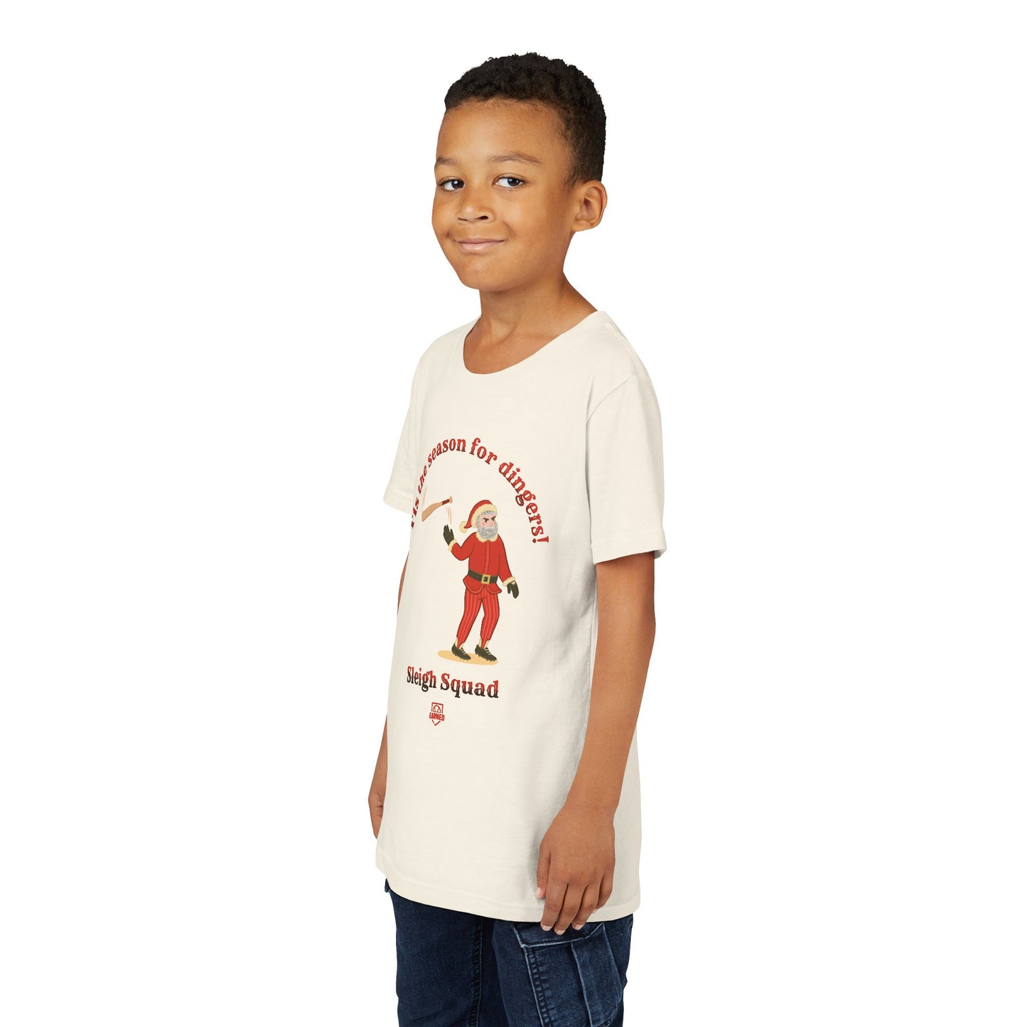 'TIS THE SEASON FOR DINGERS Youth Tee - SLEIGH SQUAD Collection