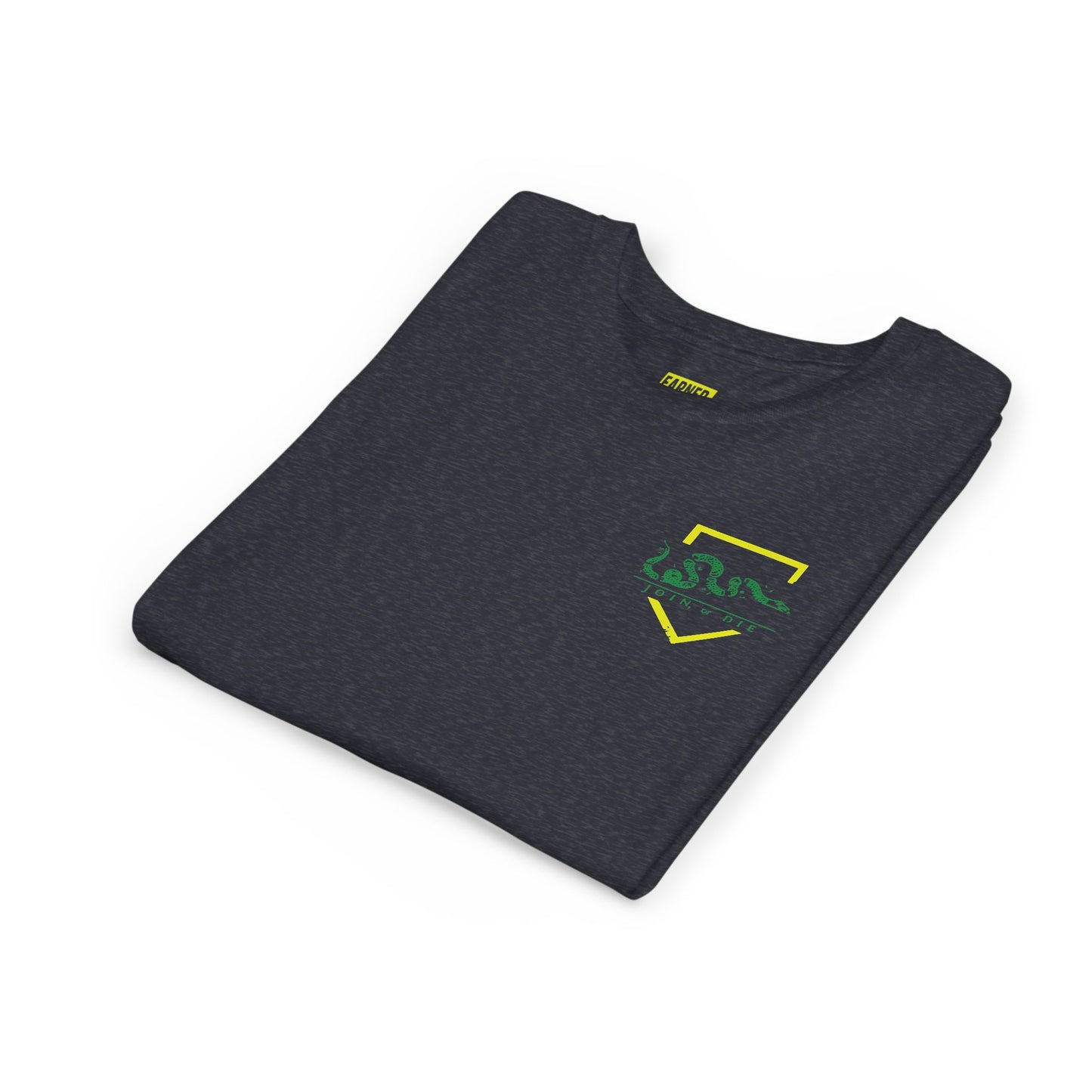 TURN TWO WITH BEN Youth Tee (Yellow Logo)
