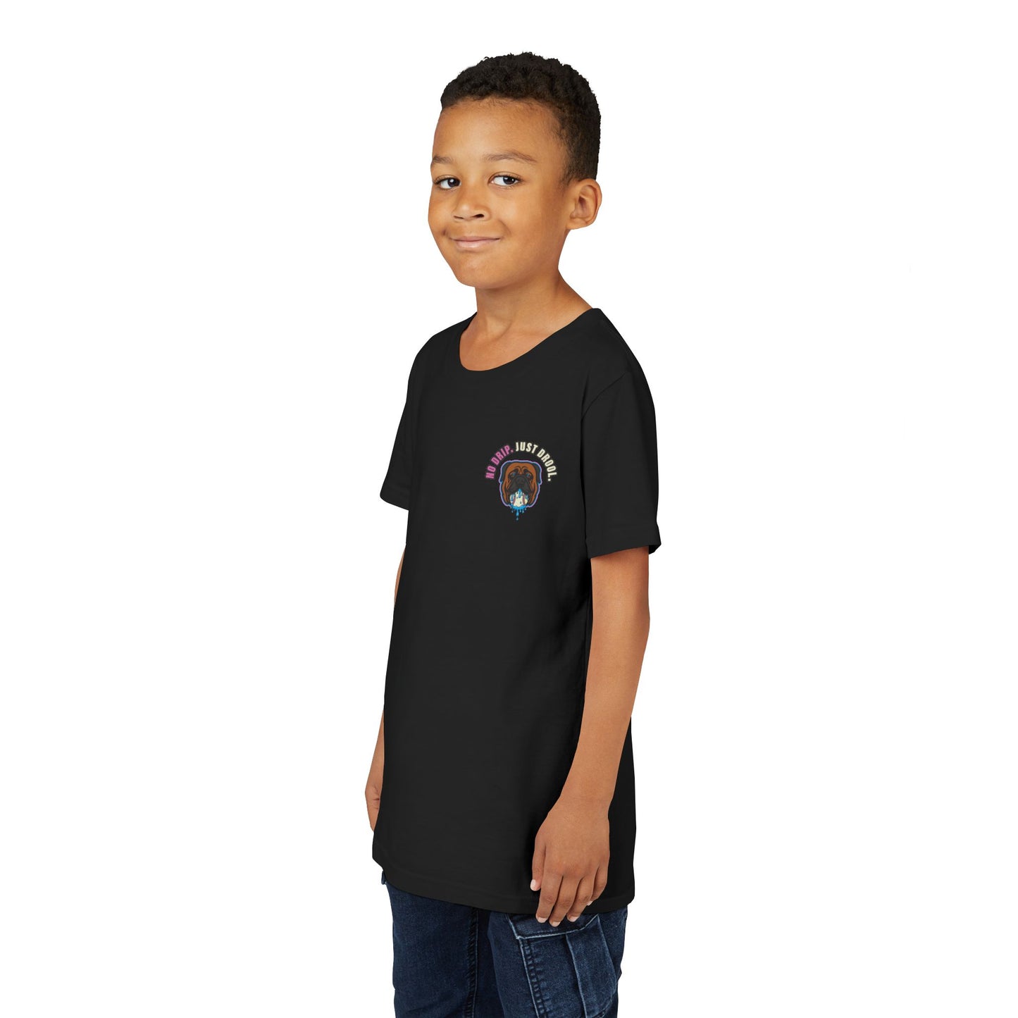 NO DRIP. JUST DROOL. Youth Tee - BARK PARK Collection