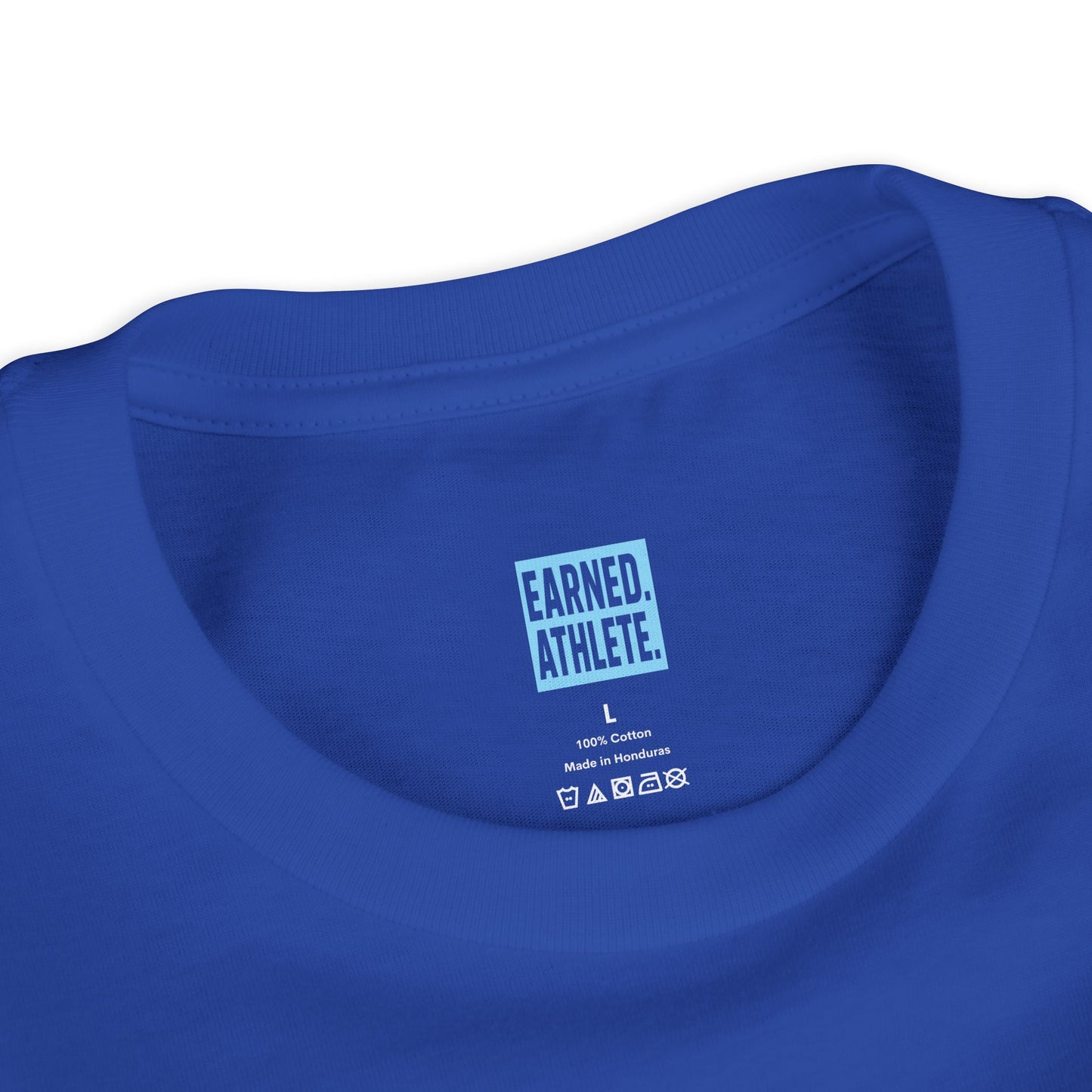 CAGE WORK MAKES GAME WORK Youth Tee (Blue Font)