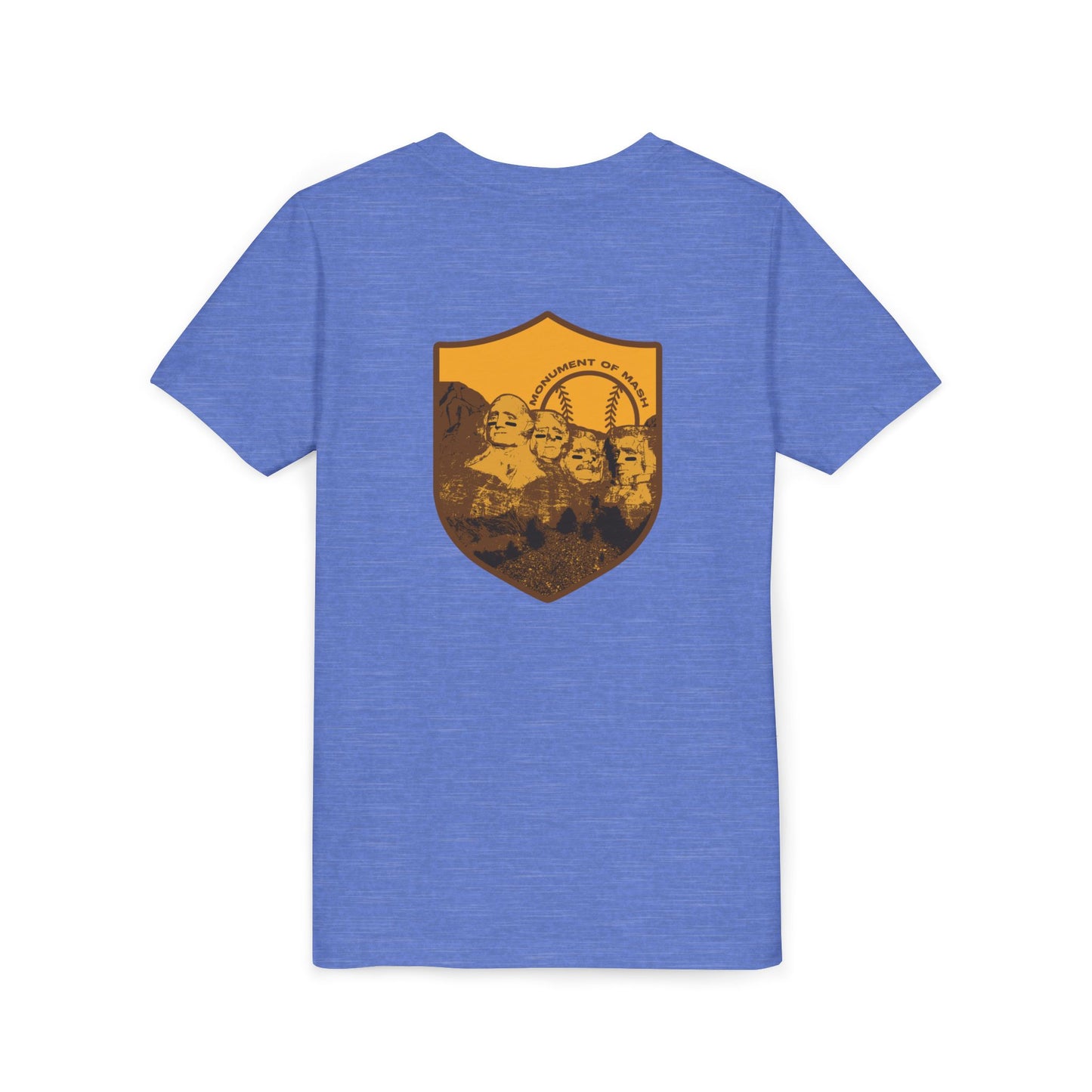 MONUMENT OF MASH Youth Tee (Gold & Brown Logo)