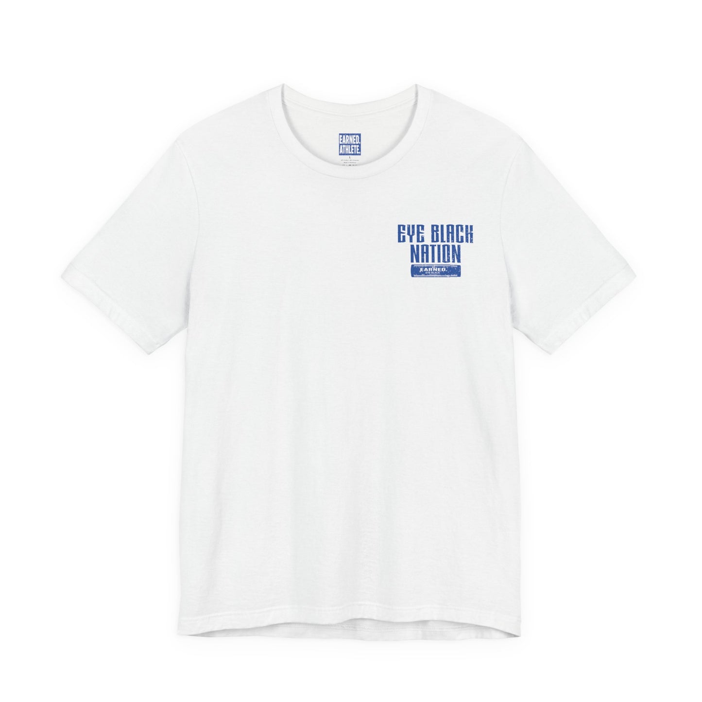 EYE BLACK NATION / WARRIOR Tee (Blue Font)