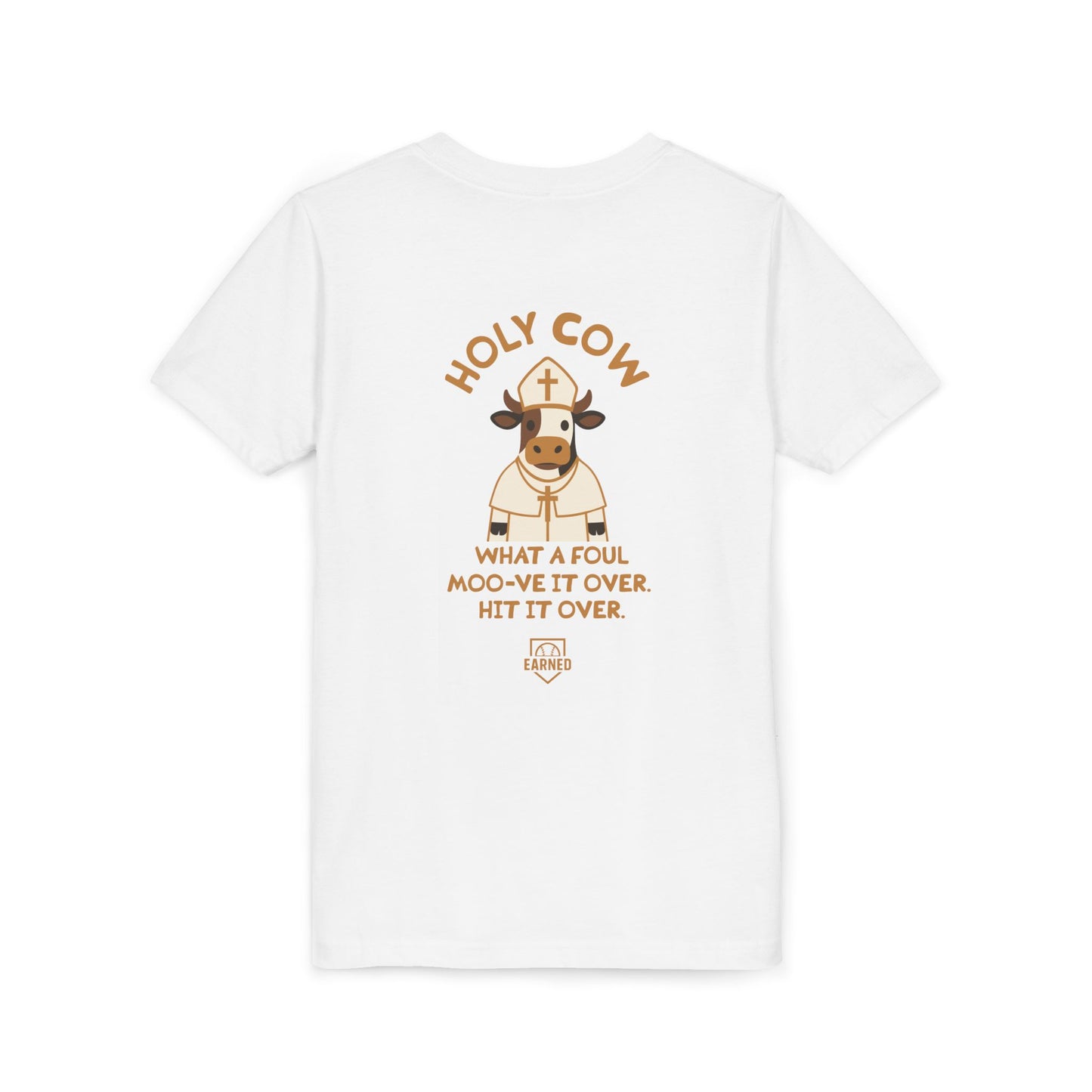 HOLY COW Youth Tee - DUGOUT CHANT Collection