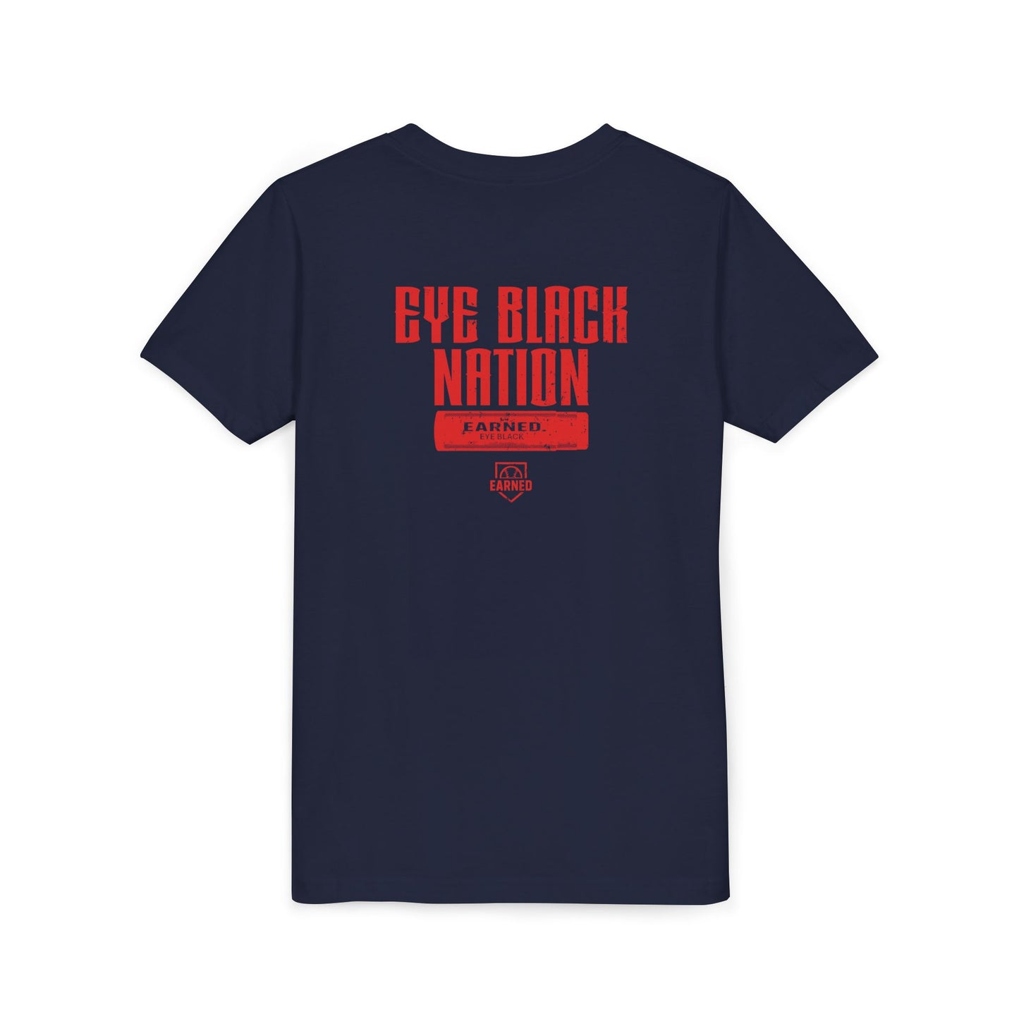 EYE BLACK NATION Youth Tee (Red Font)