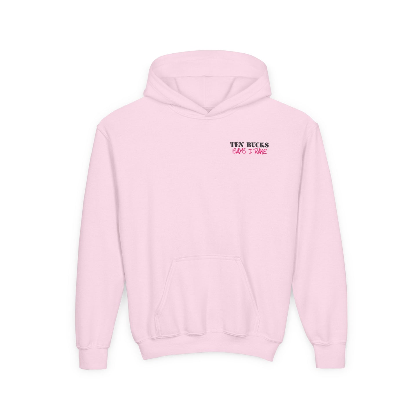 TEN BUCKS SAYS I RAKE Youth Hoodie - AMERICA 250 Collection
