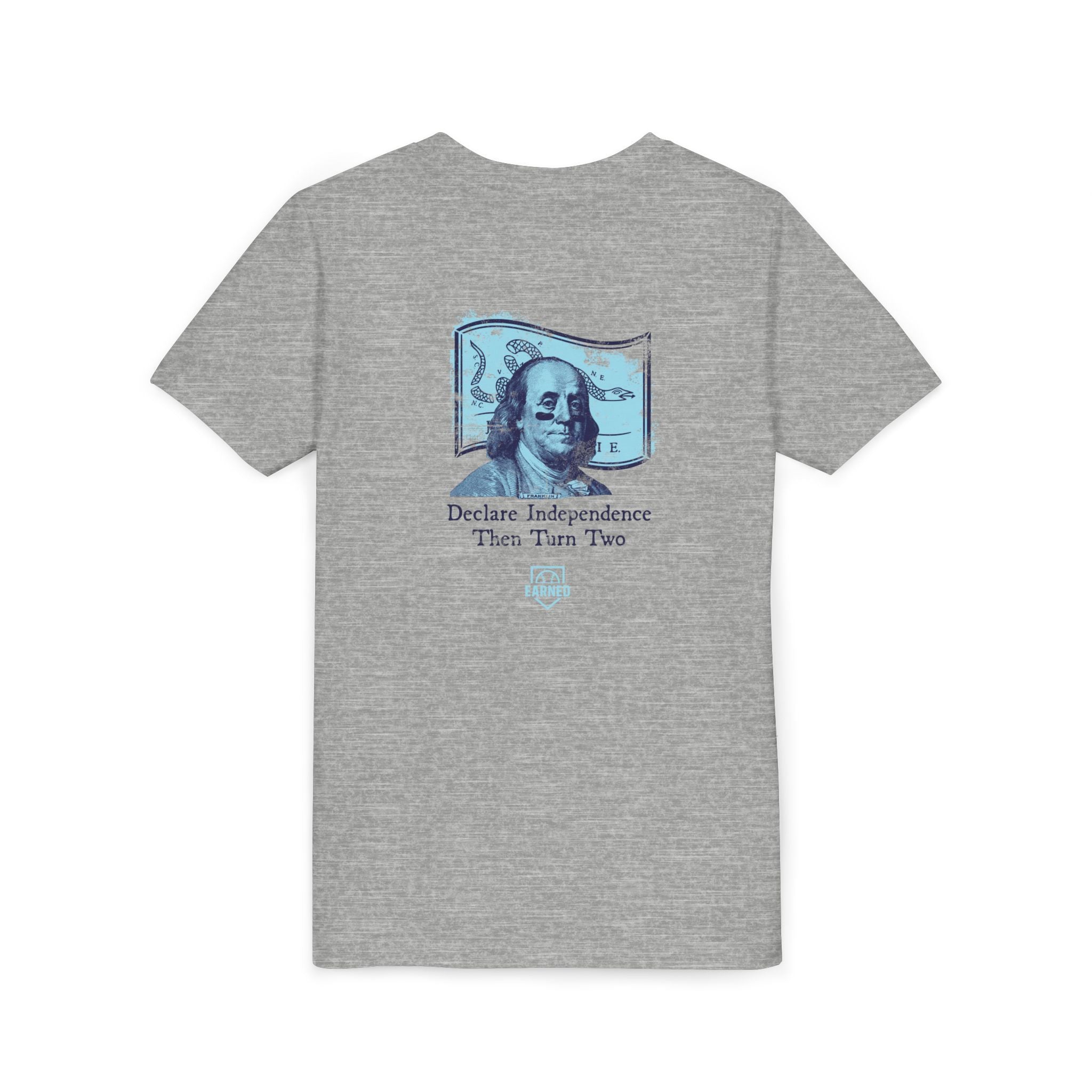 TURN TWO WITH BEN Youth Tee (Blue Logo)