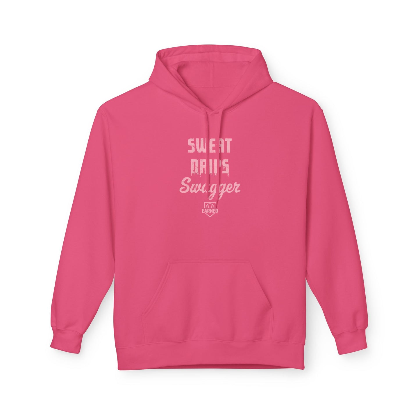 SWEAT DRIPS SWAGGER Hoodie (Pink Font)